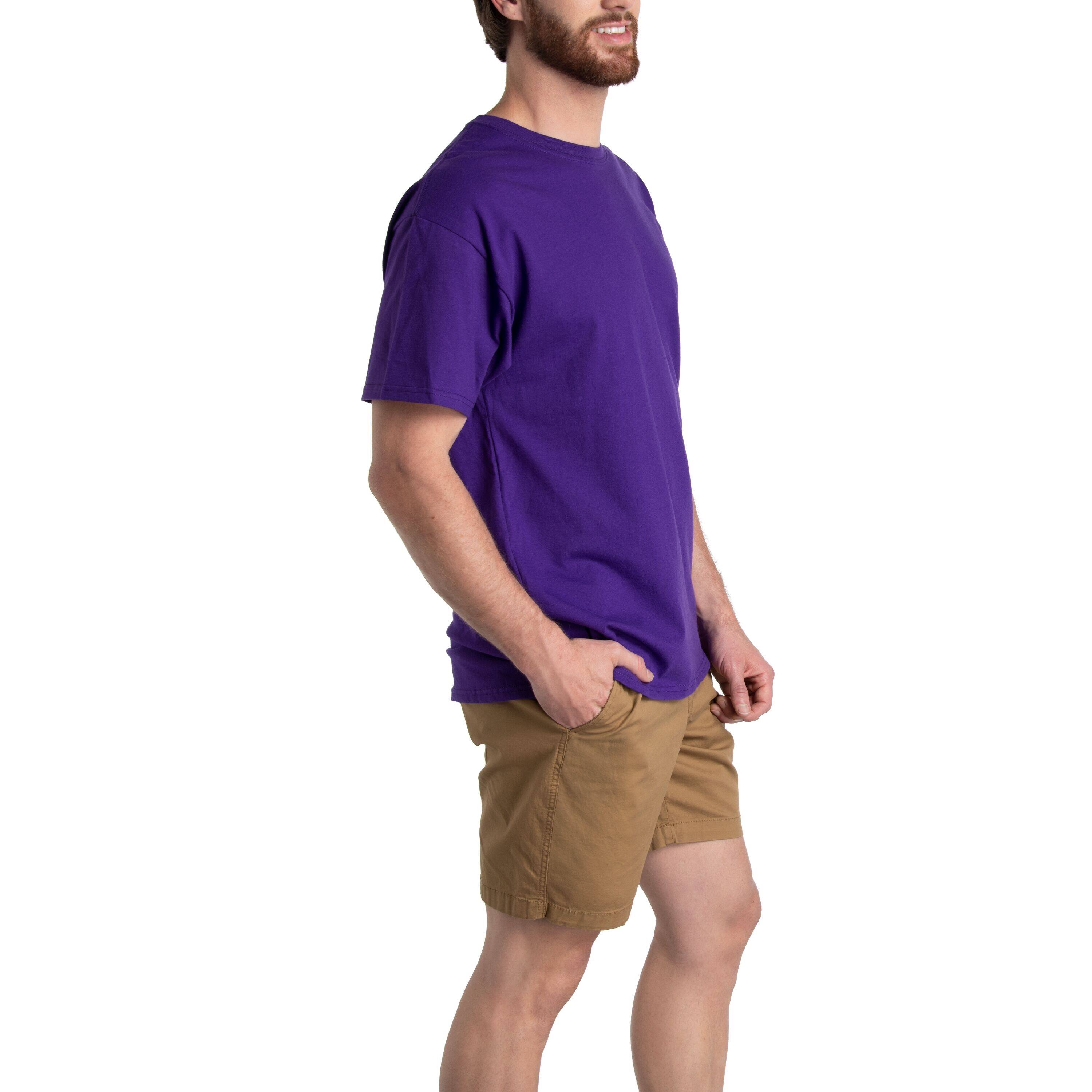 Fruit of the Loom EverSoft Mens Short Sleeve Crew T-Shirt 2 Pack