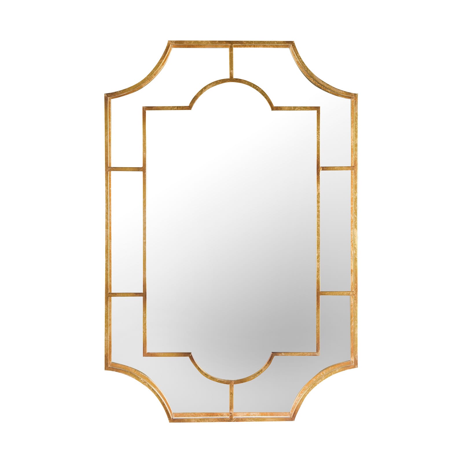 Hello Honey&#xAE; 36&#x22; Vintage Metal Framed Wall Mirror