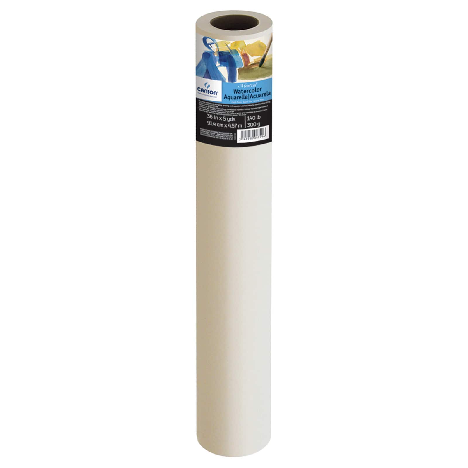 6 Pack: Canson&#xAE; Montval Watercolor Roll, 36&#x22; x 5yd.