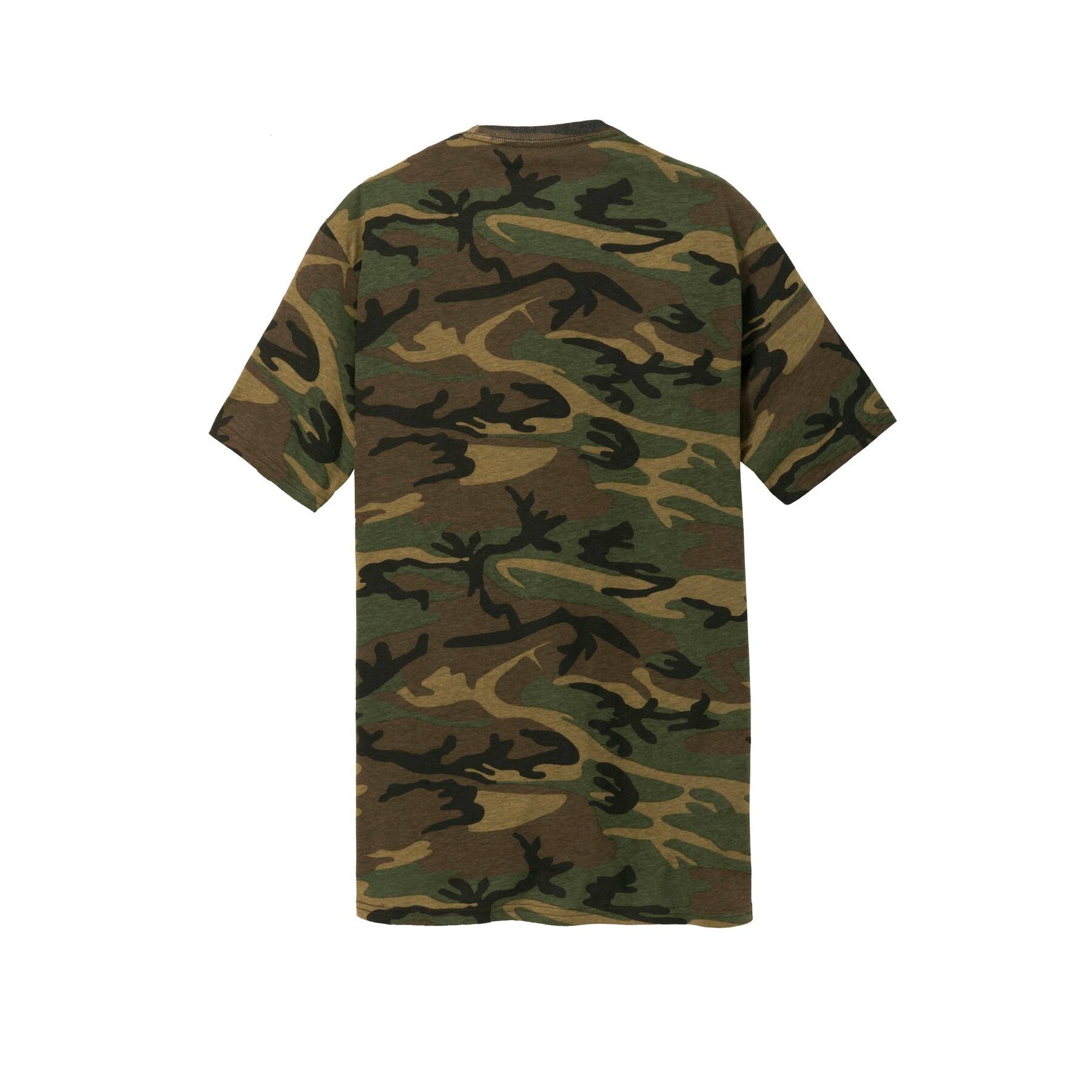 Port & Company® Men's Core Cotton Camo T-Shirt