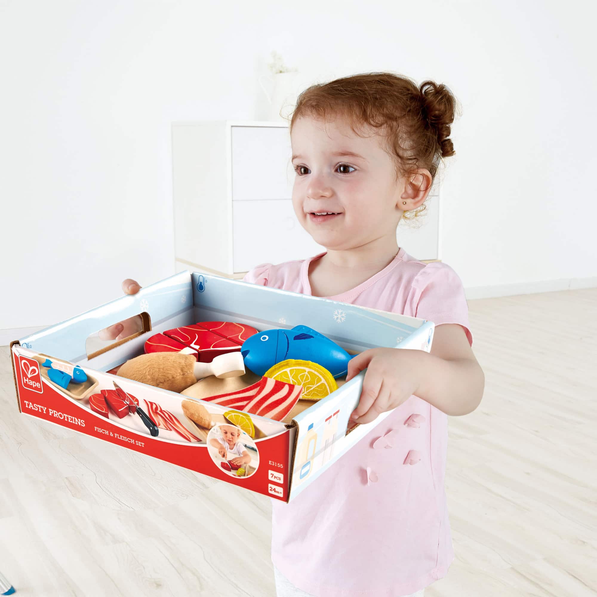 Hape Tasty Proteins Kitchen Food Playset