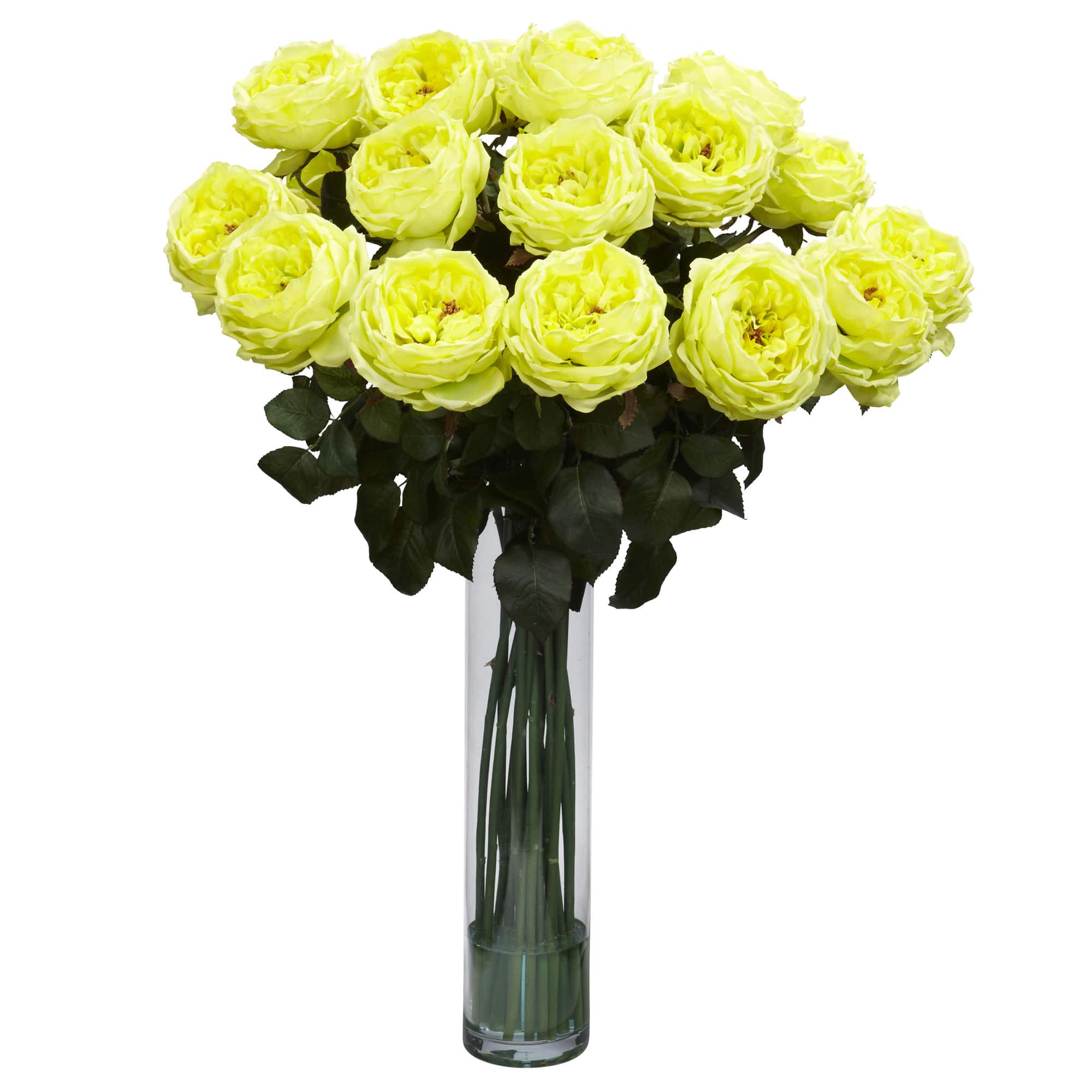 31&#x22; Fancy Rose Silk Flower Arrangement