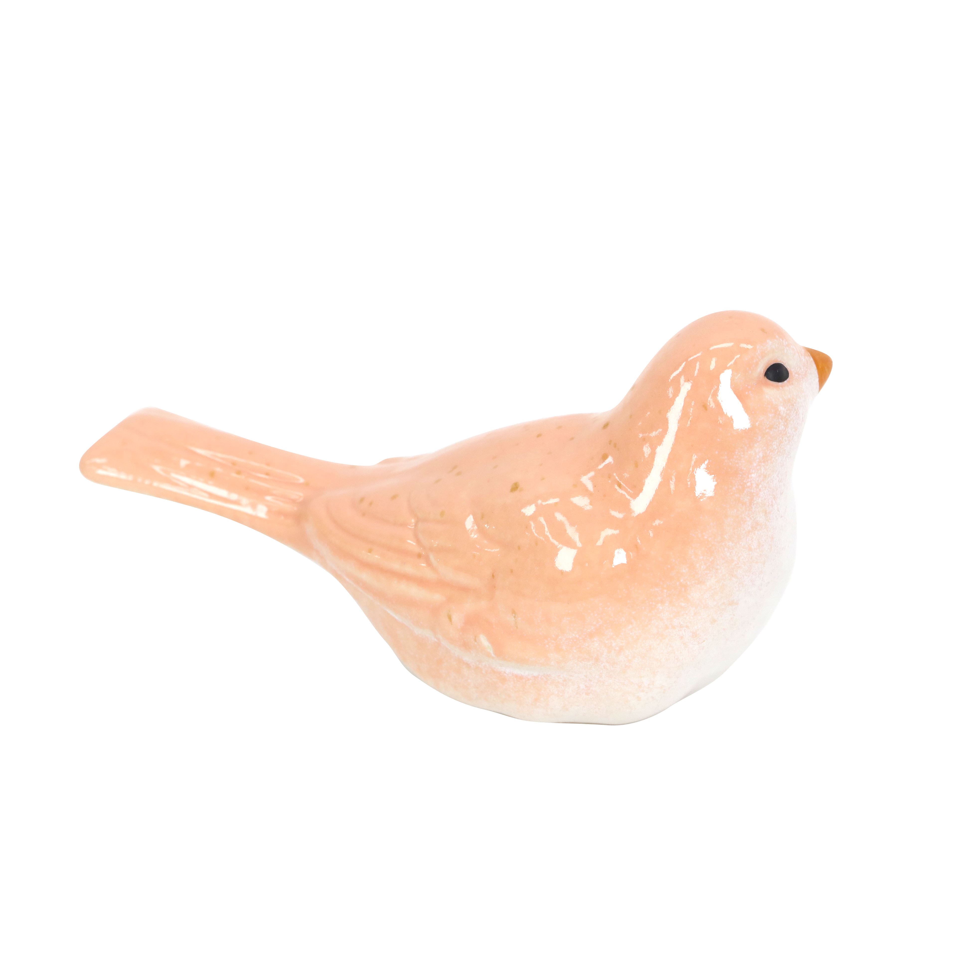Large Pink Ceramic Bird Tabletop D&#xE9;cor by Ashland&#xAE;