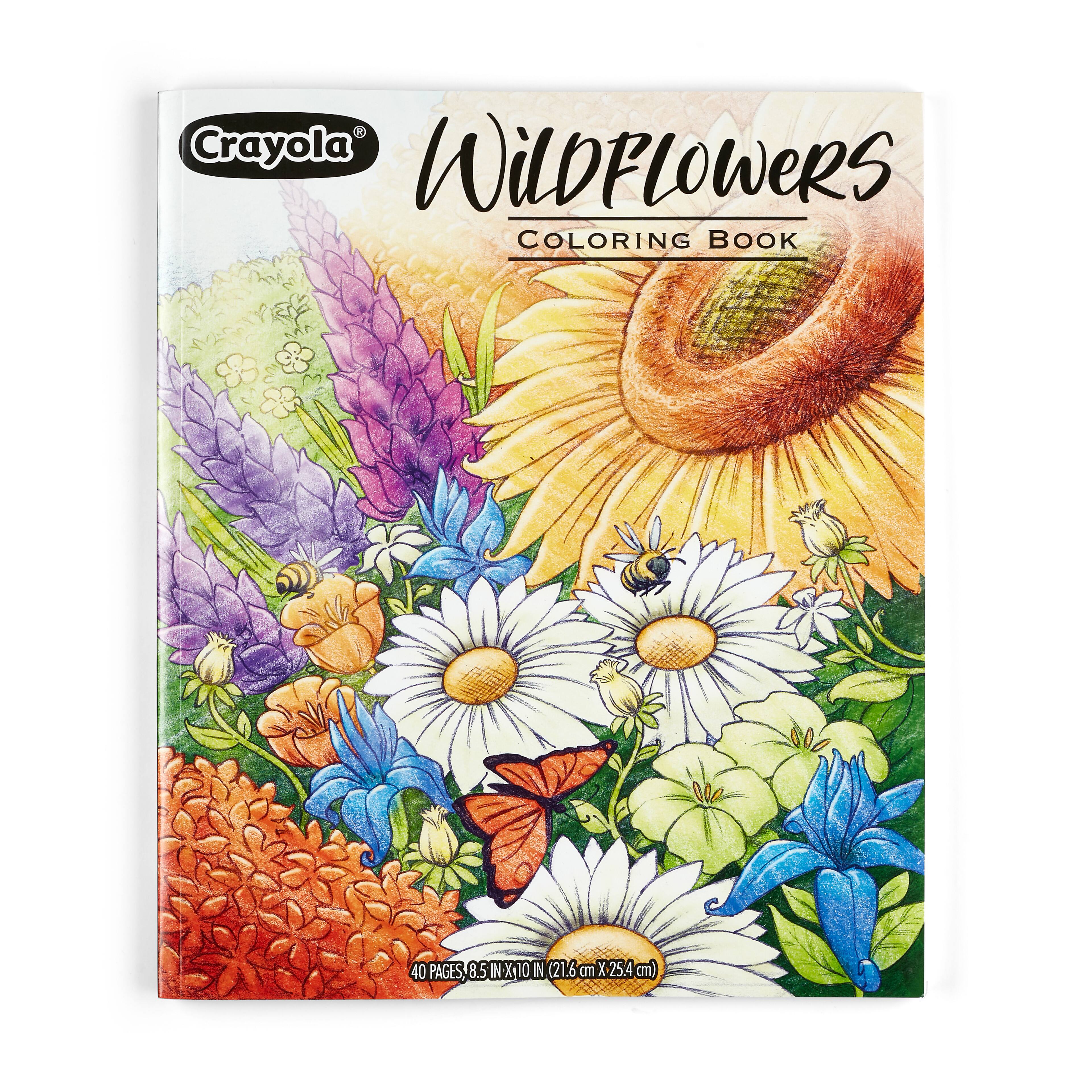 Crayola® Wildflowers Coloring Book