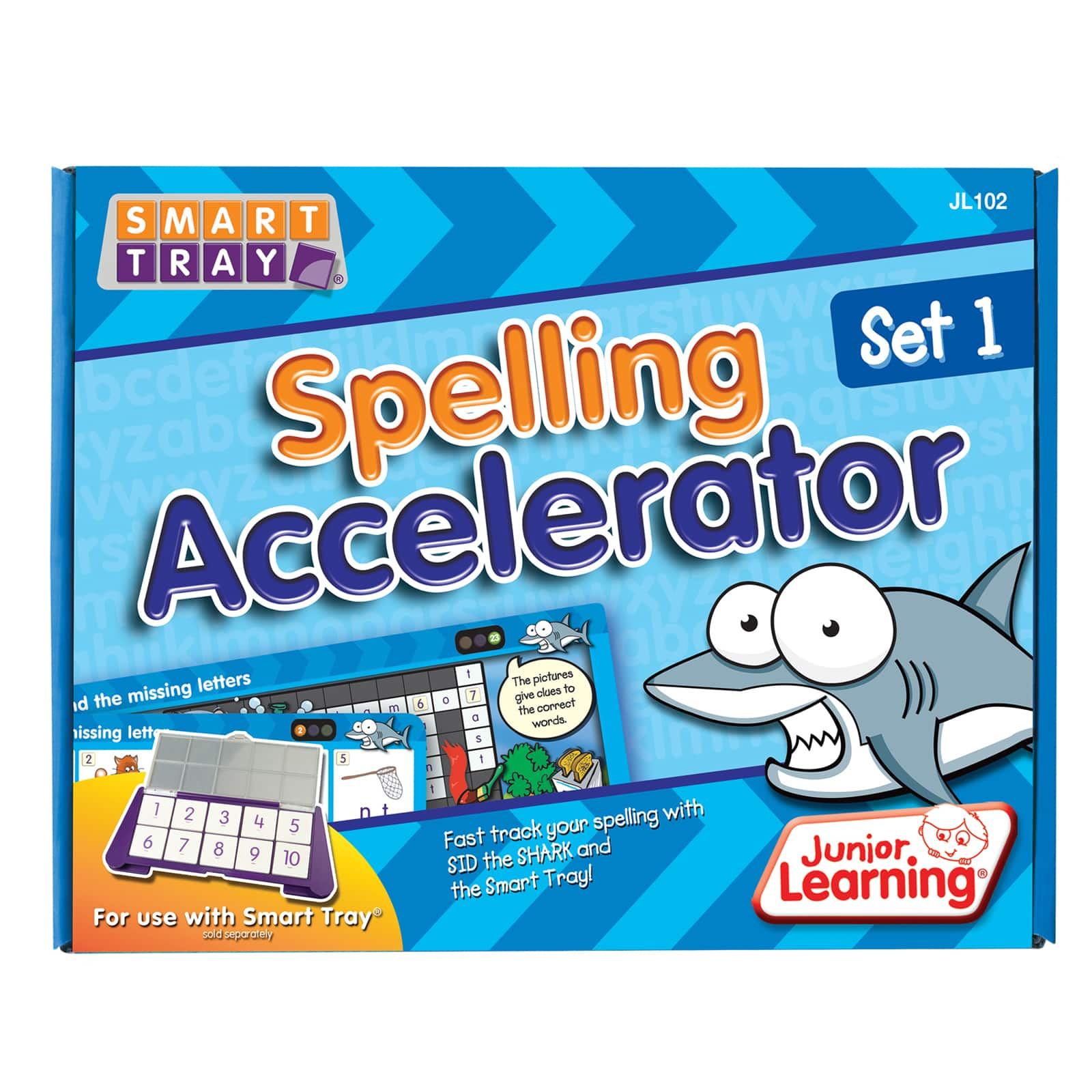 Junior Learning&#xAE; Smart Tray&#xAE; Spelling Accelerator Set 1