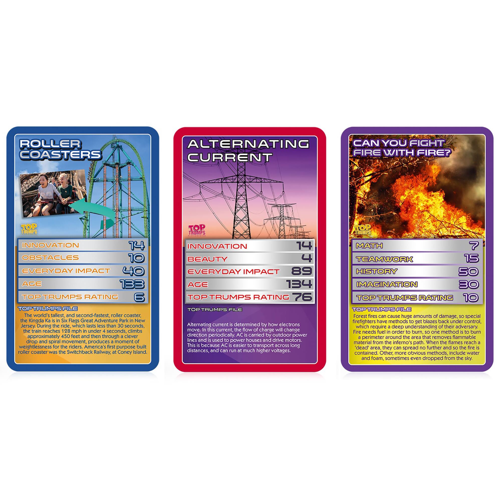 Top Trumps® STEM Engineering Electricity and Magnets Top Trumps Bundle
