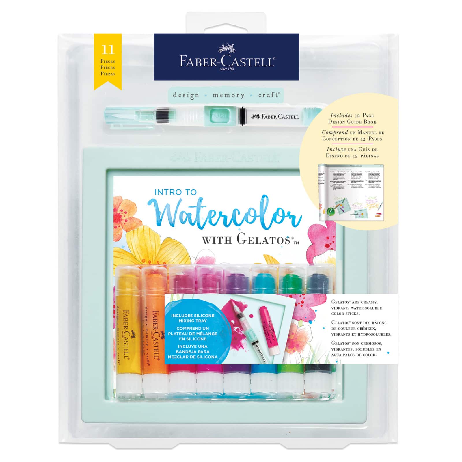 6 Pack: Faber-Castell&#xAE; Gelatos&#xAE; Intro to Watercolors Set