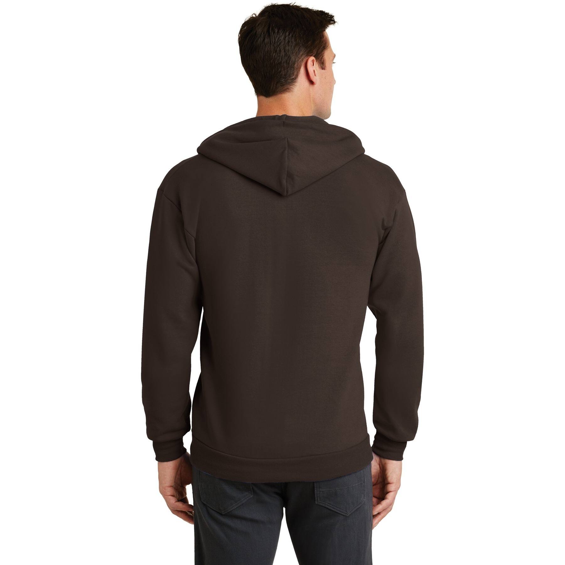 Port & Company® Core Fleece Full-Zip Hooded Sweatshirt