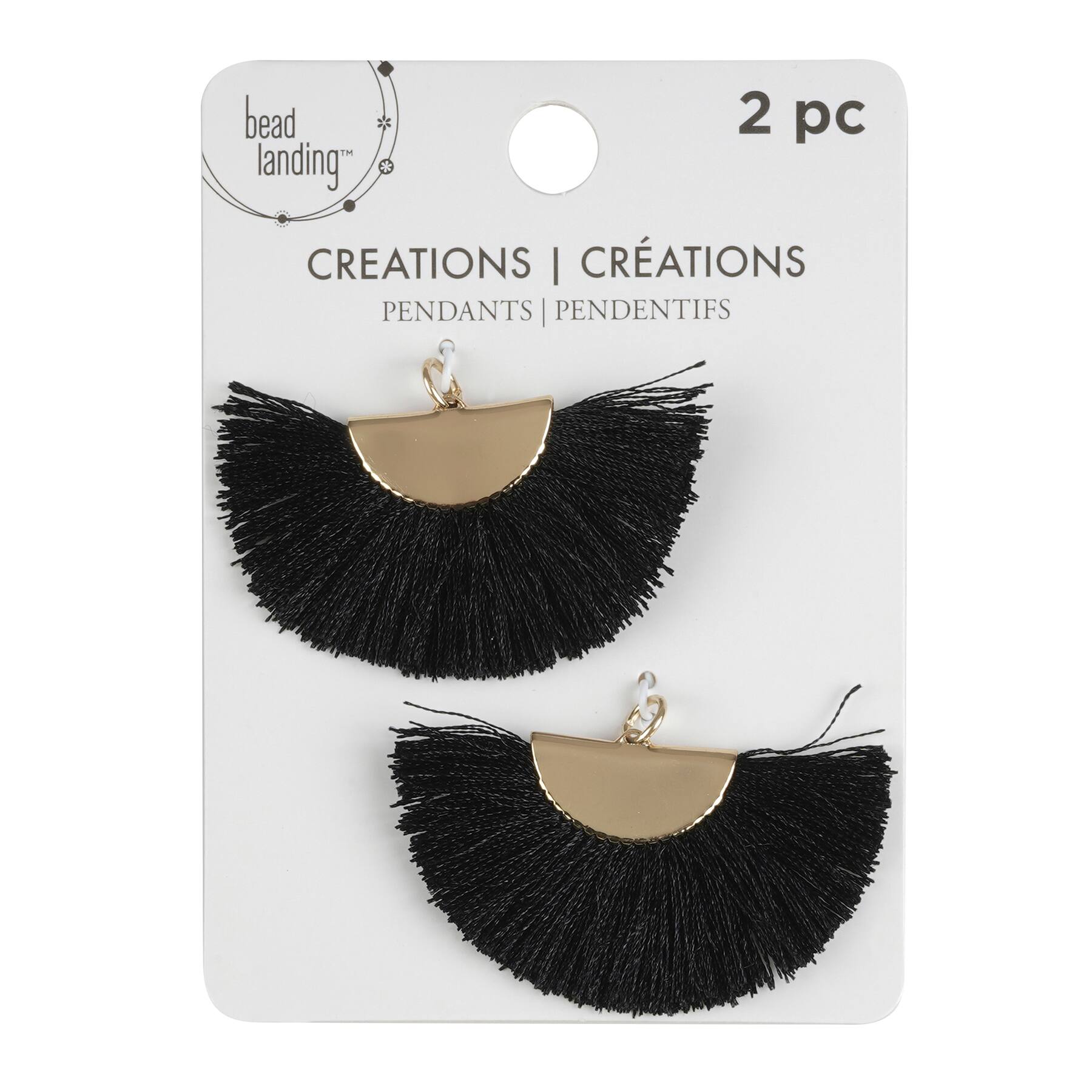 Creations Fan Tassel Charms by Bead Landing™