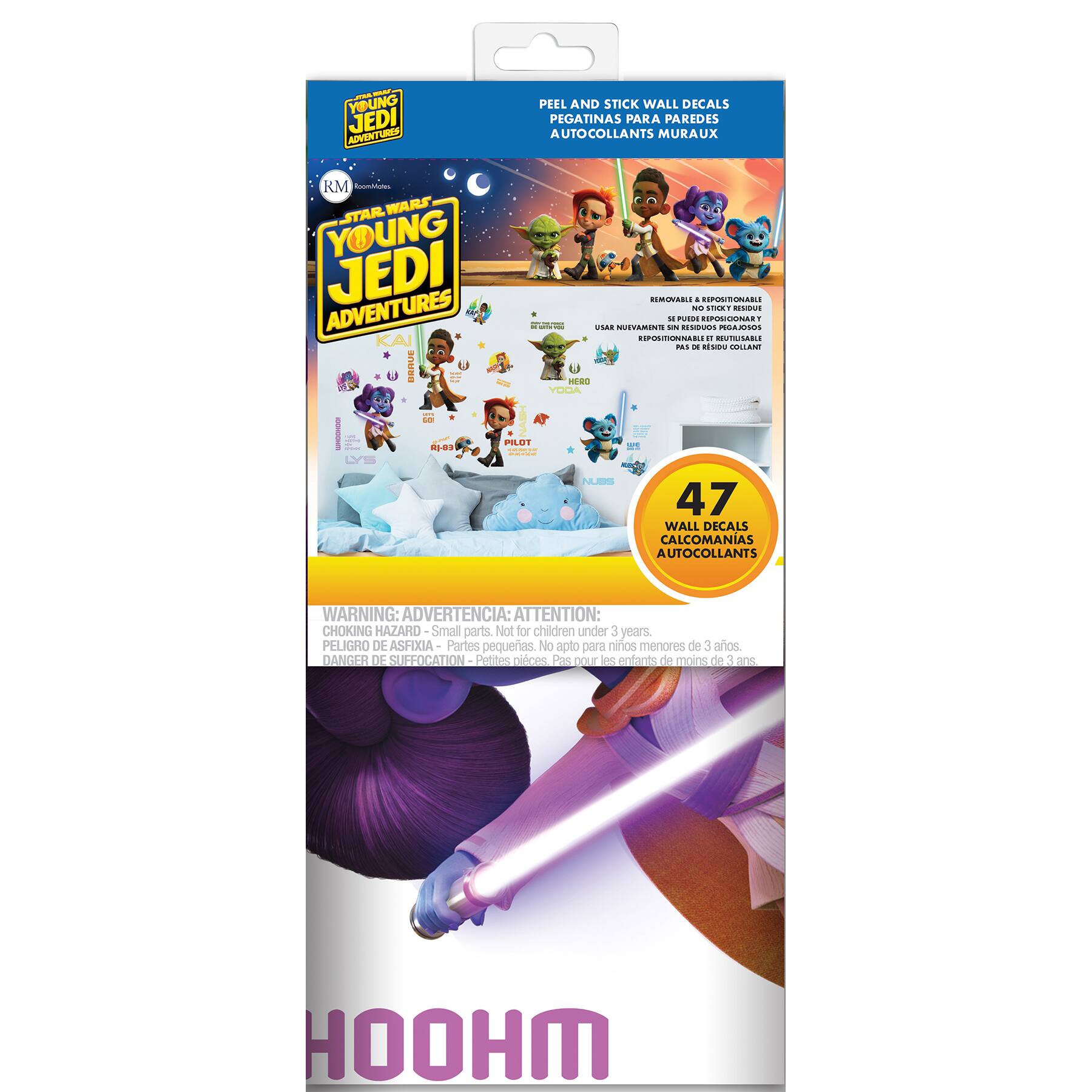 RoomMates Star Wars Young Jedi Adventures Wall Decals