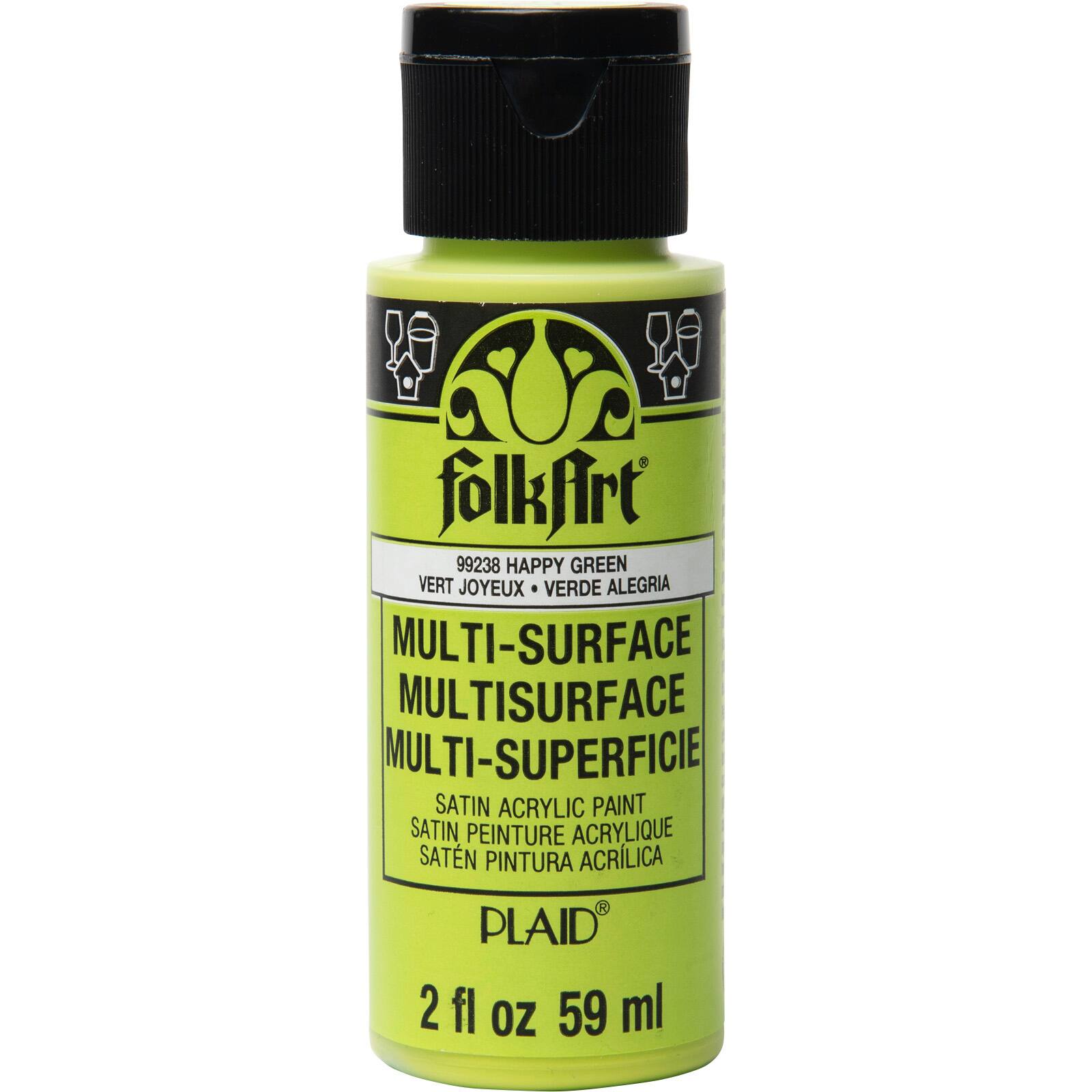 FolkArt® Multi-Surface Satin Acrylic Paint, 2oz.