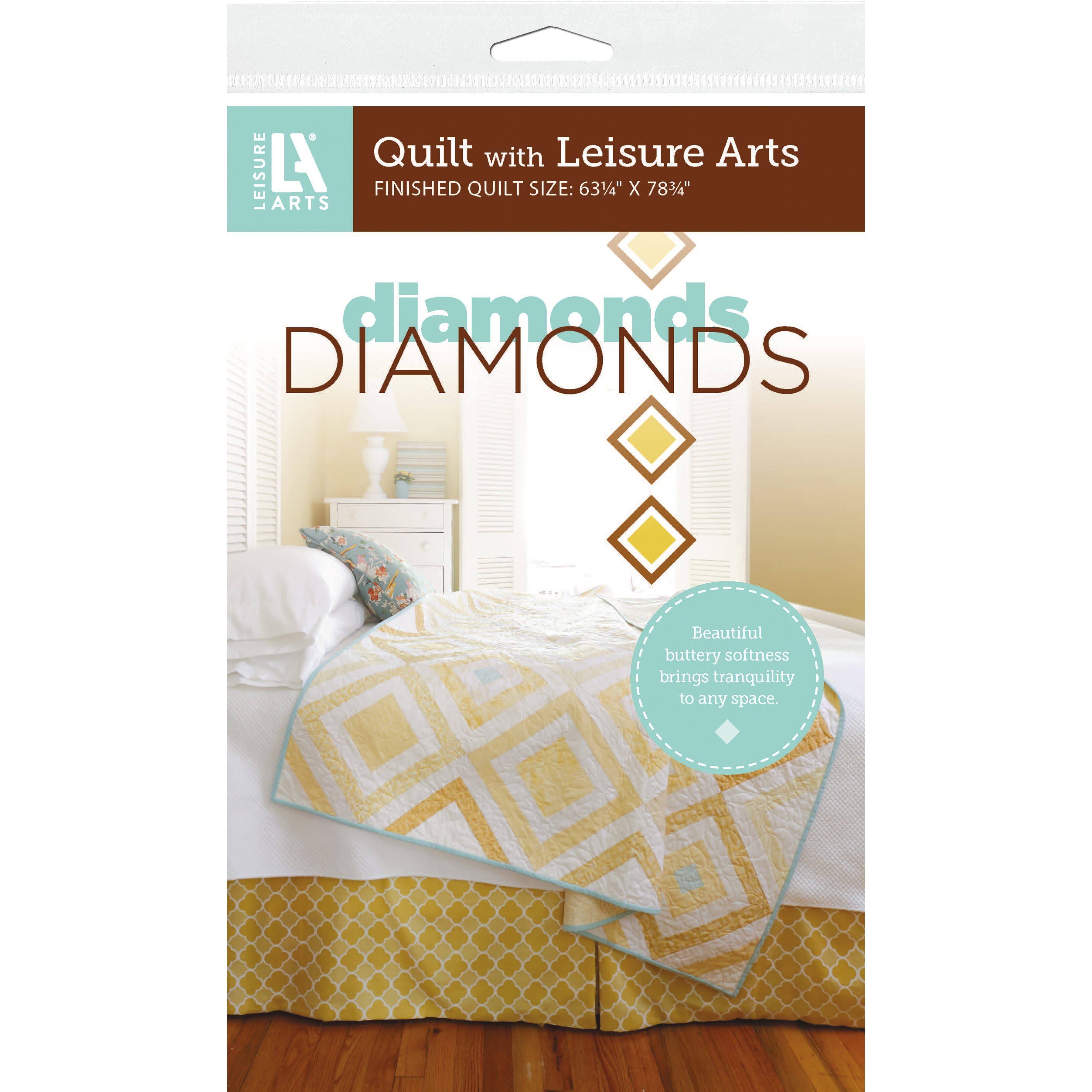 Leisure Arts® Diamonds Quilt Pattern
