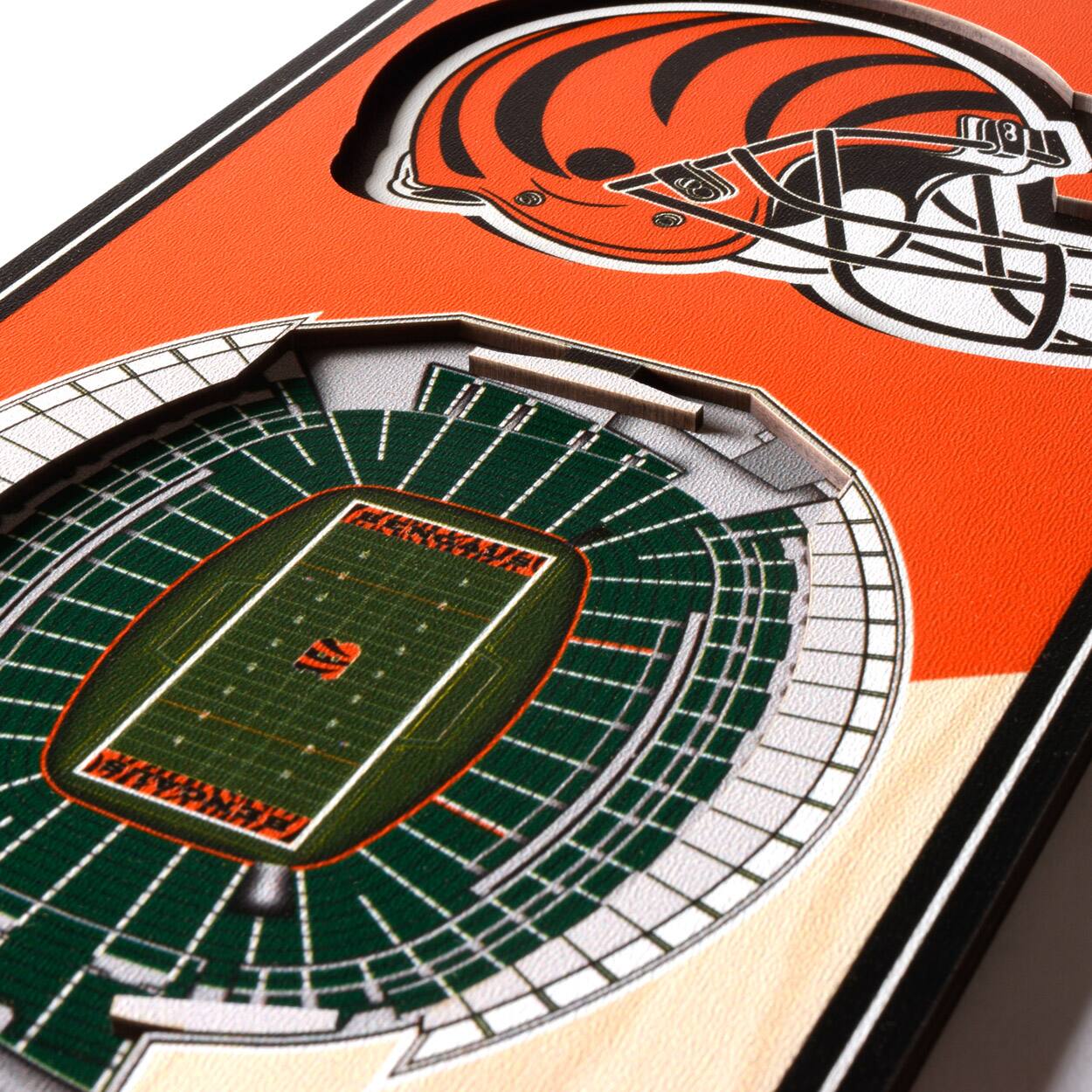 6&#x22; x 19&#x22; 3D StadiumView Banner