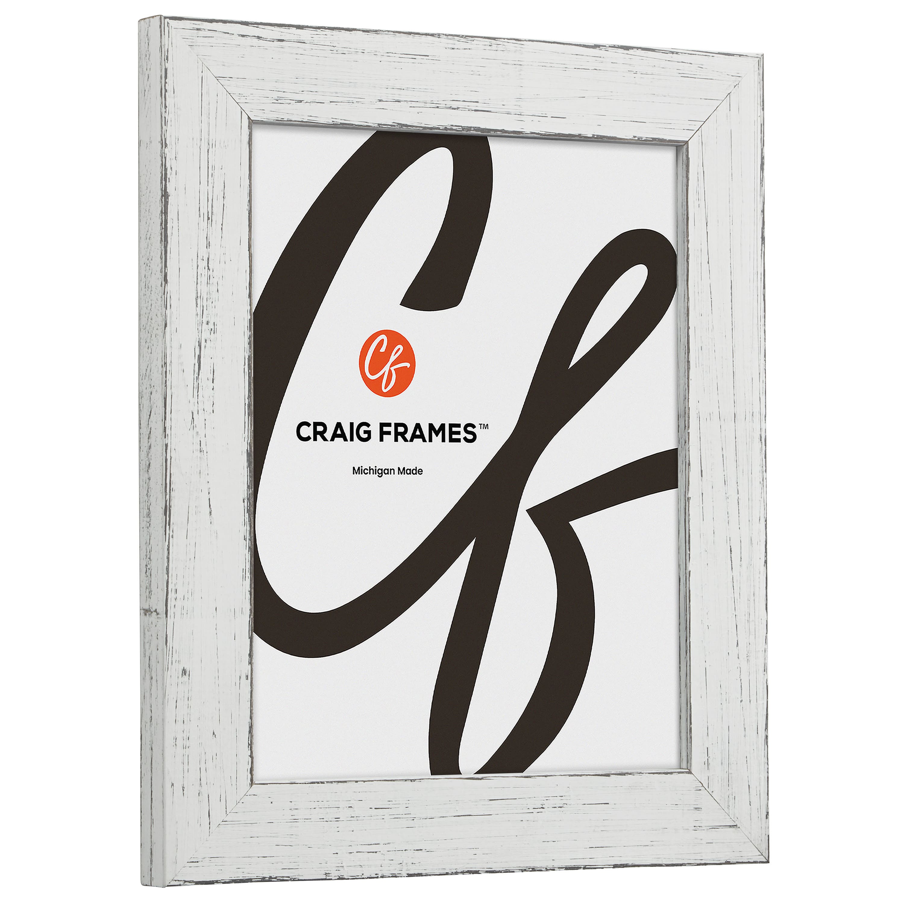 2 Pack Craig Frames Jasper Marshmallow White Picture Frame
