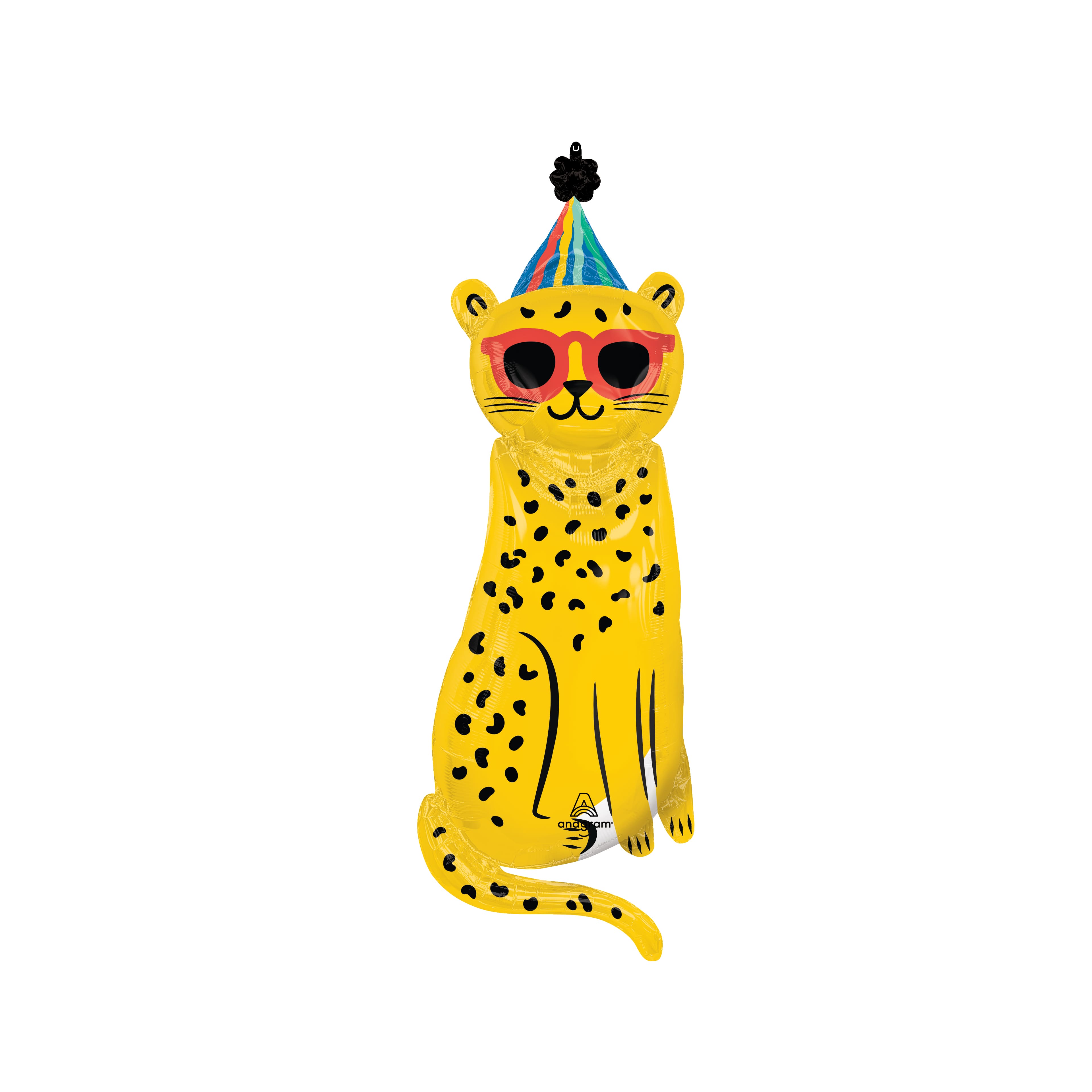 SuperShape&#x2122; XL&#xAE; 45&#x22; Party Cheetah Foil Balloon