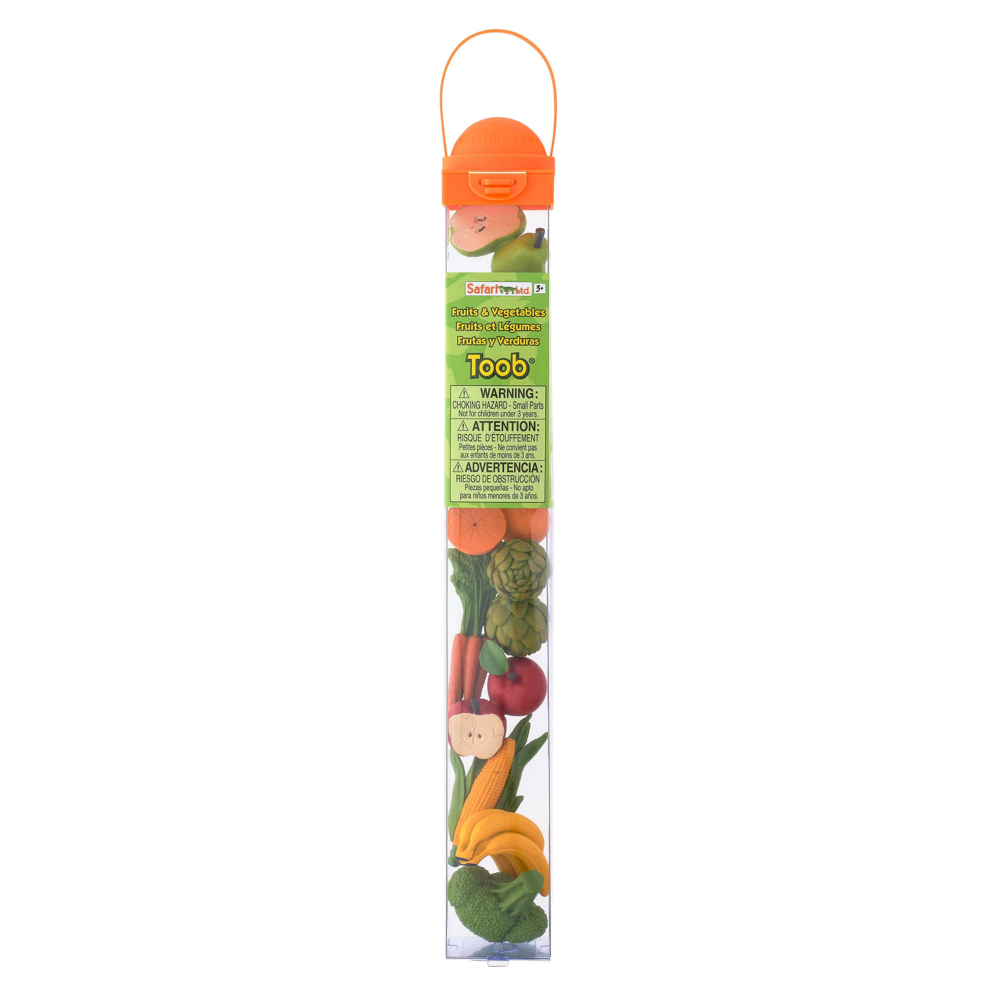 12 Pack: Safari Ltd® TOOBS® Fruits & Vegetables Set