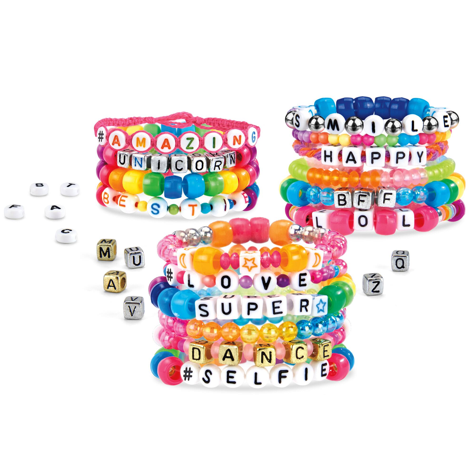 Cra-Z-Art&#xAE; Shimmer &#x27;n Sparkle ABC Fashion Bead Bracelets