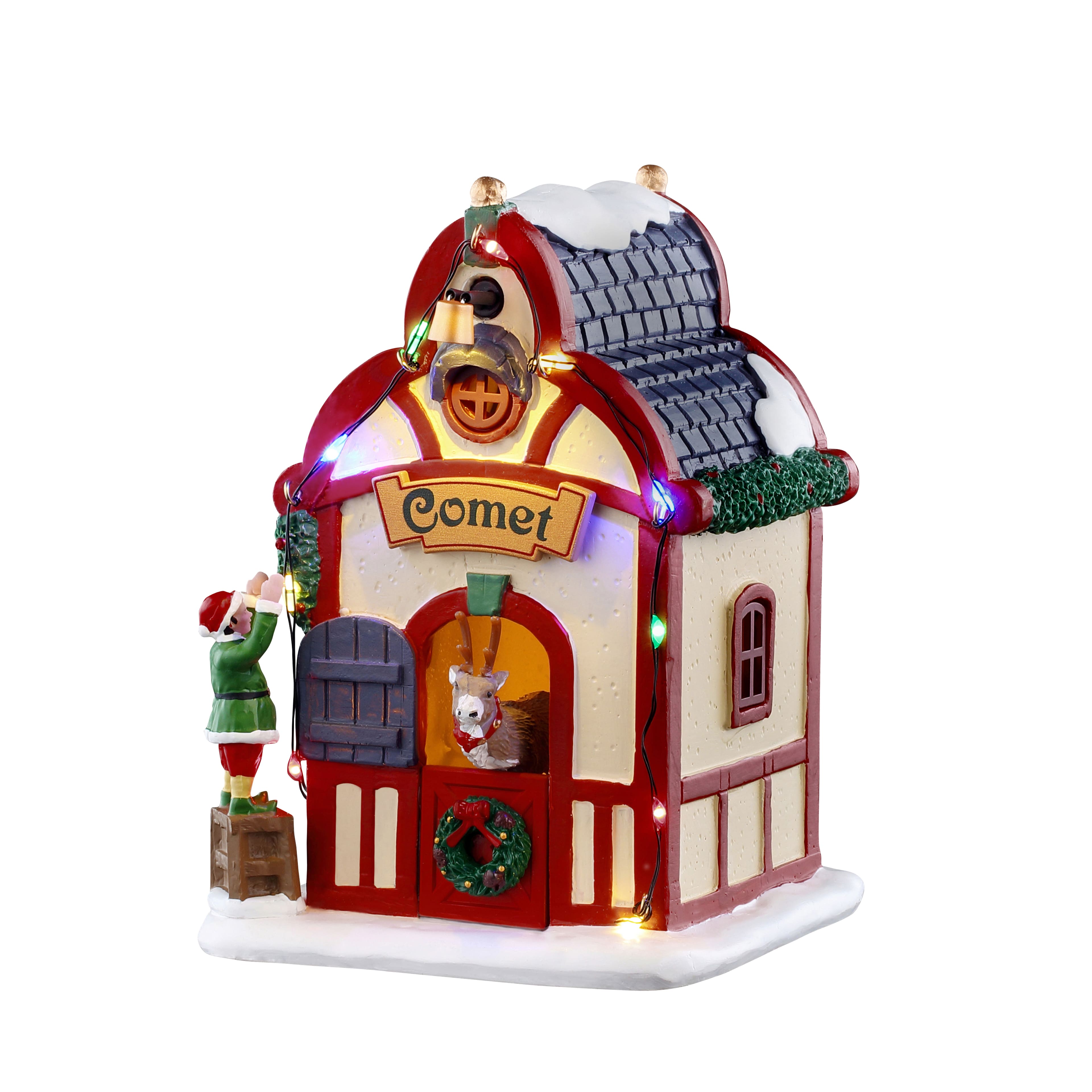 Lemax&#xAE; Santa&#x27;s Wonderland Comet&#x27;s Den