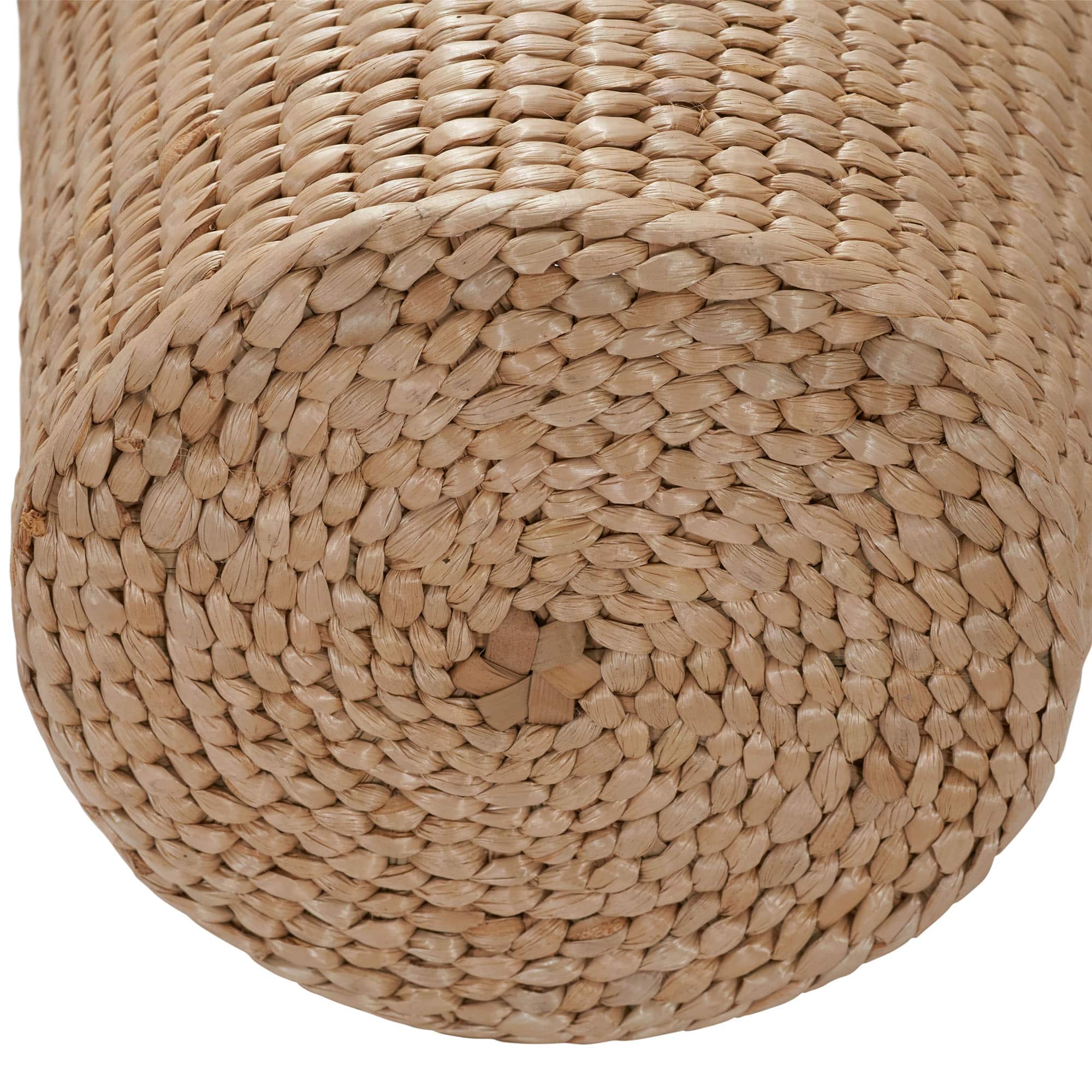 Household Essentials Woven Cattail Waste Basket