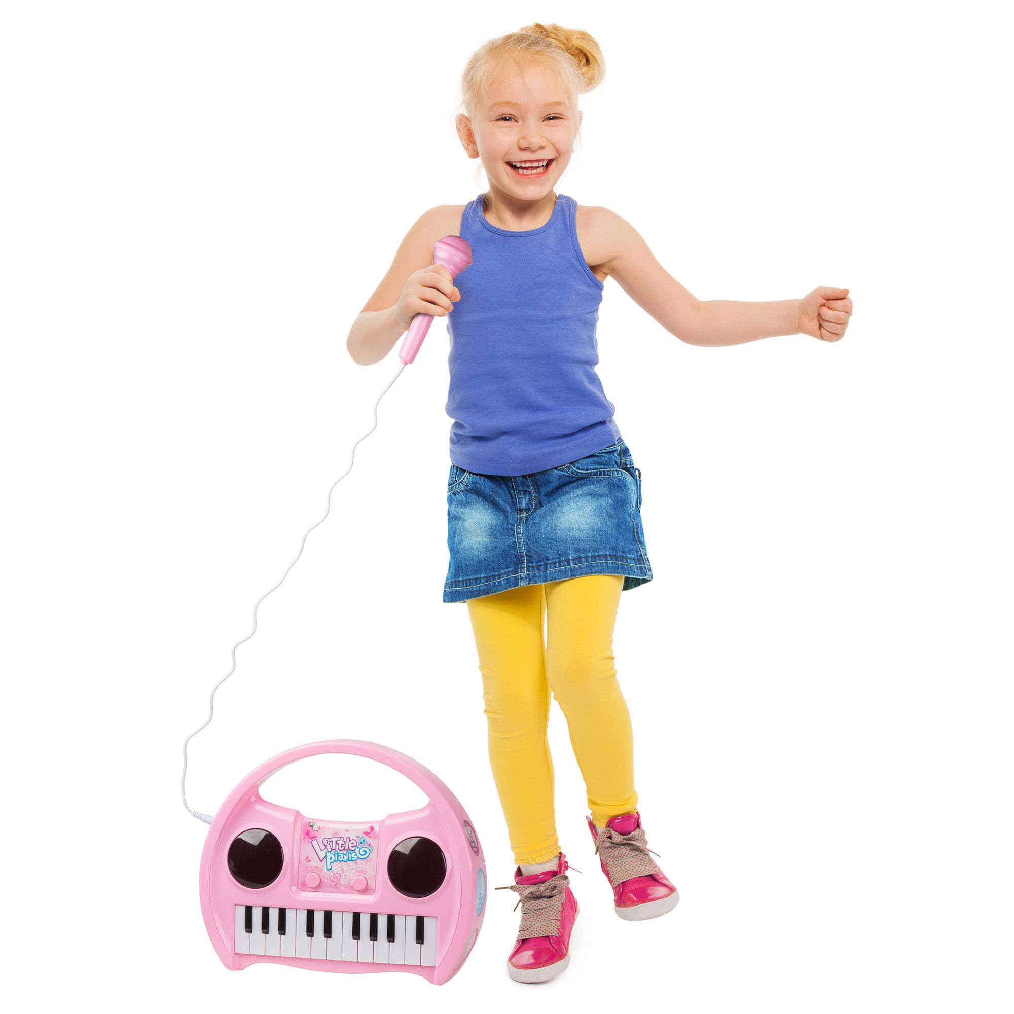 Toy Time Kid&#x27;s Karaoke Machine with Microphone