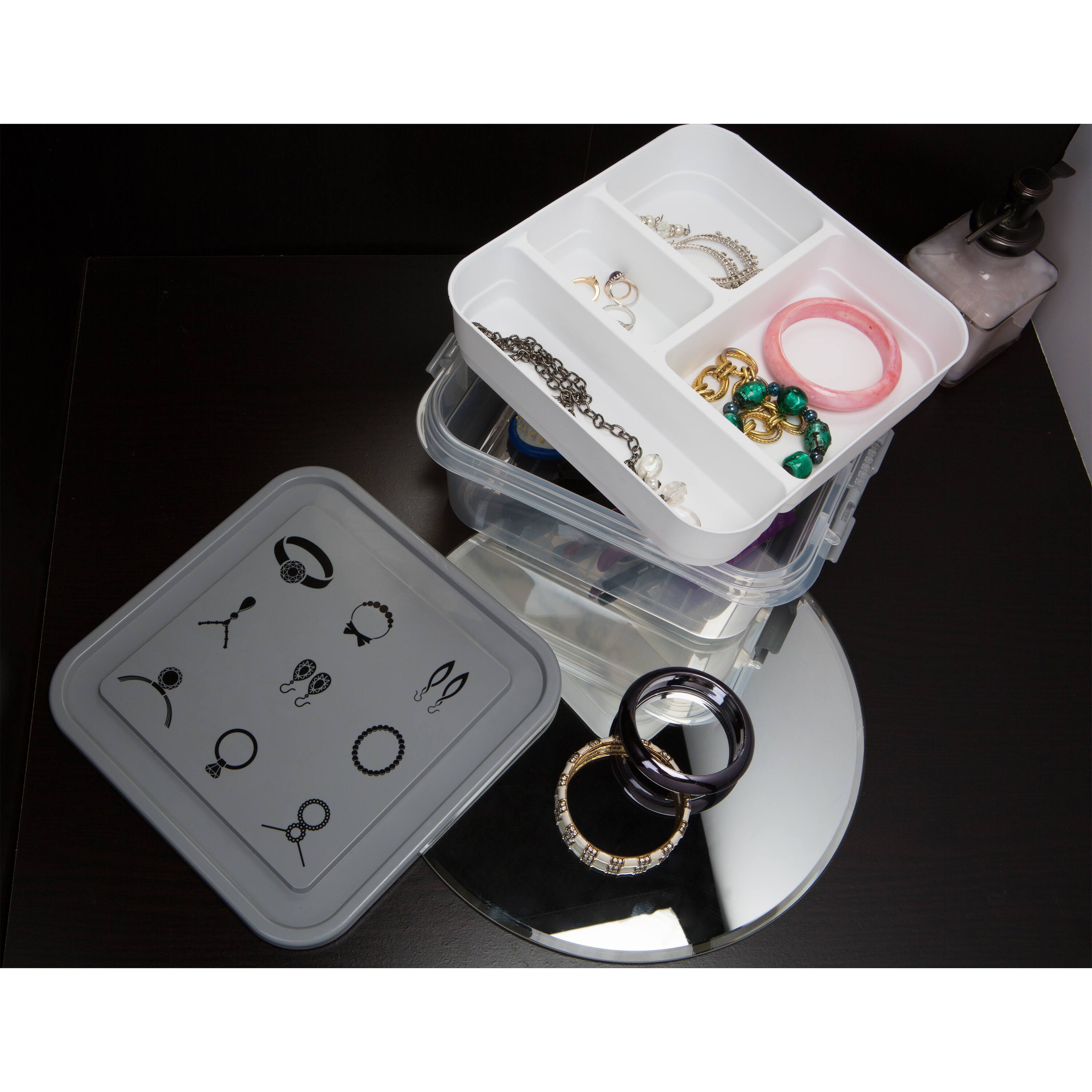 Simplify 10.25&#x22; Stackable Storage Organizer