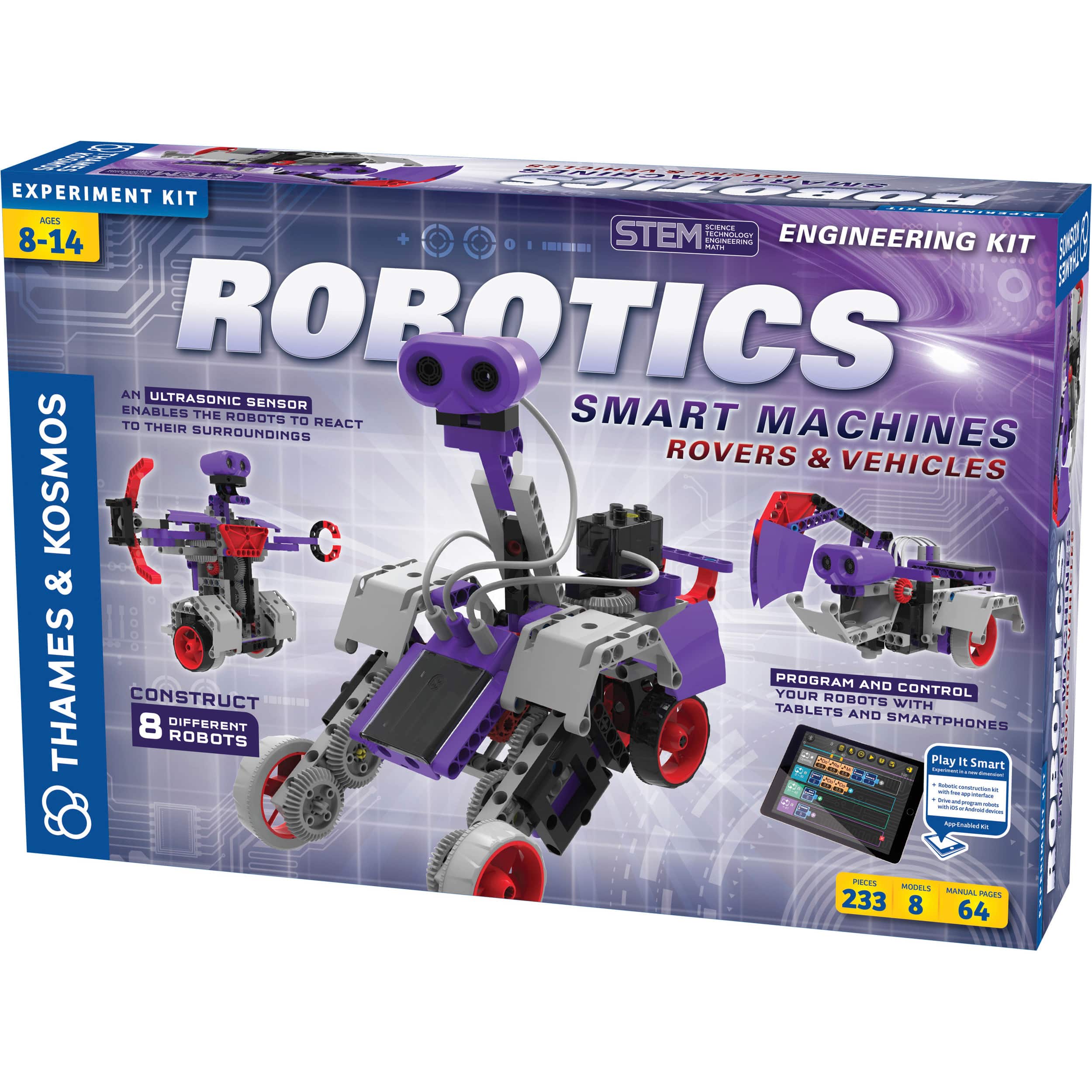 Thames & Kosmos Robotics Smart Machines Rovers & Vehicles Experiment Kit