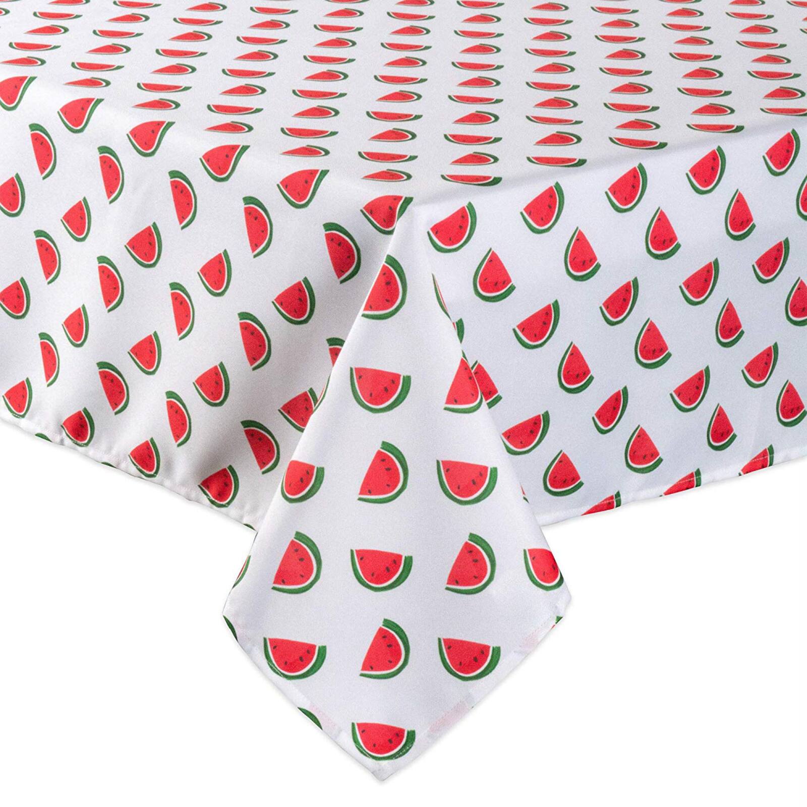 Watermelon Print Outdoor Tablecloth 60" x 84"