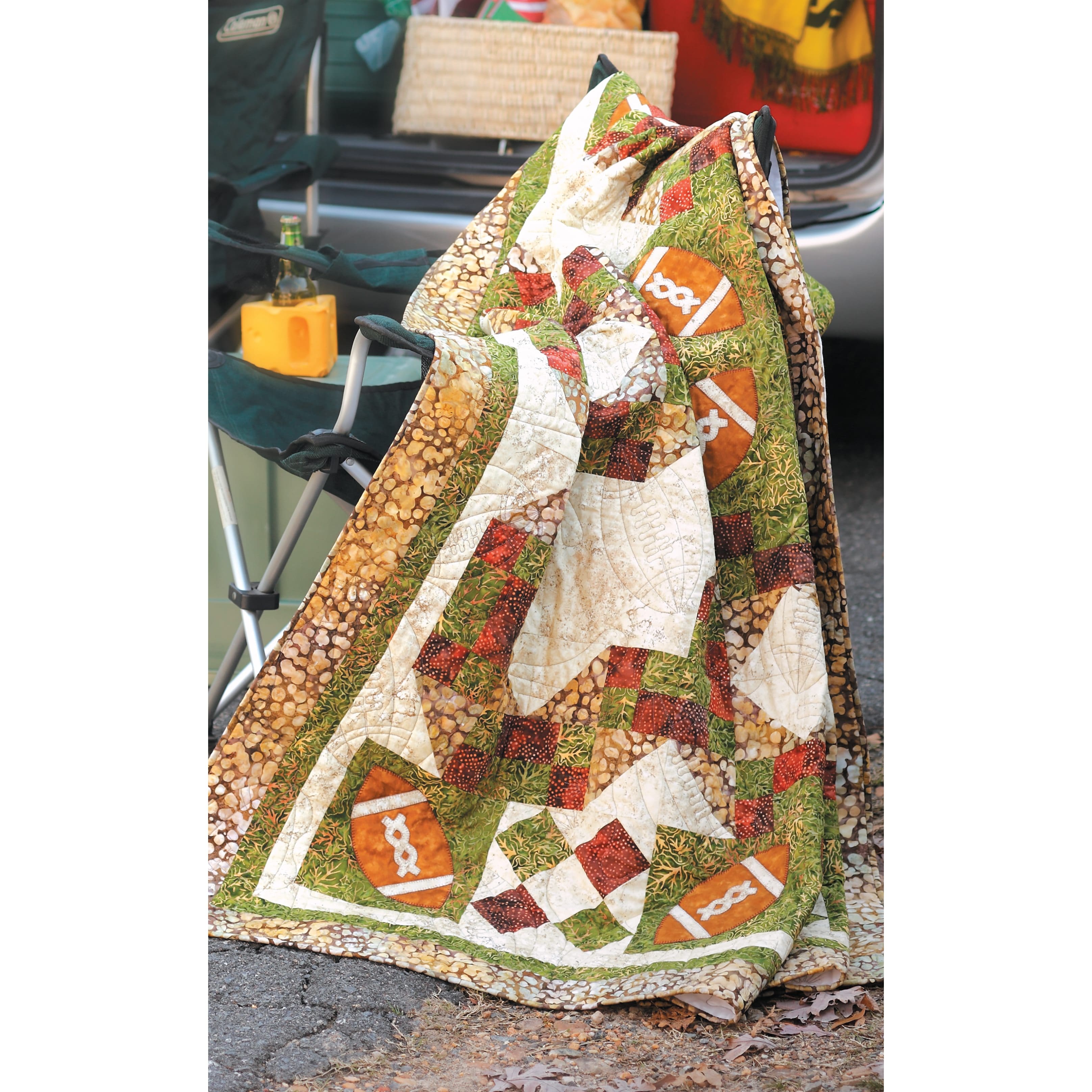 Leisure Arts® Touchdown Quilt Pattern