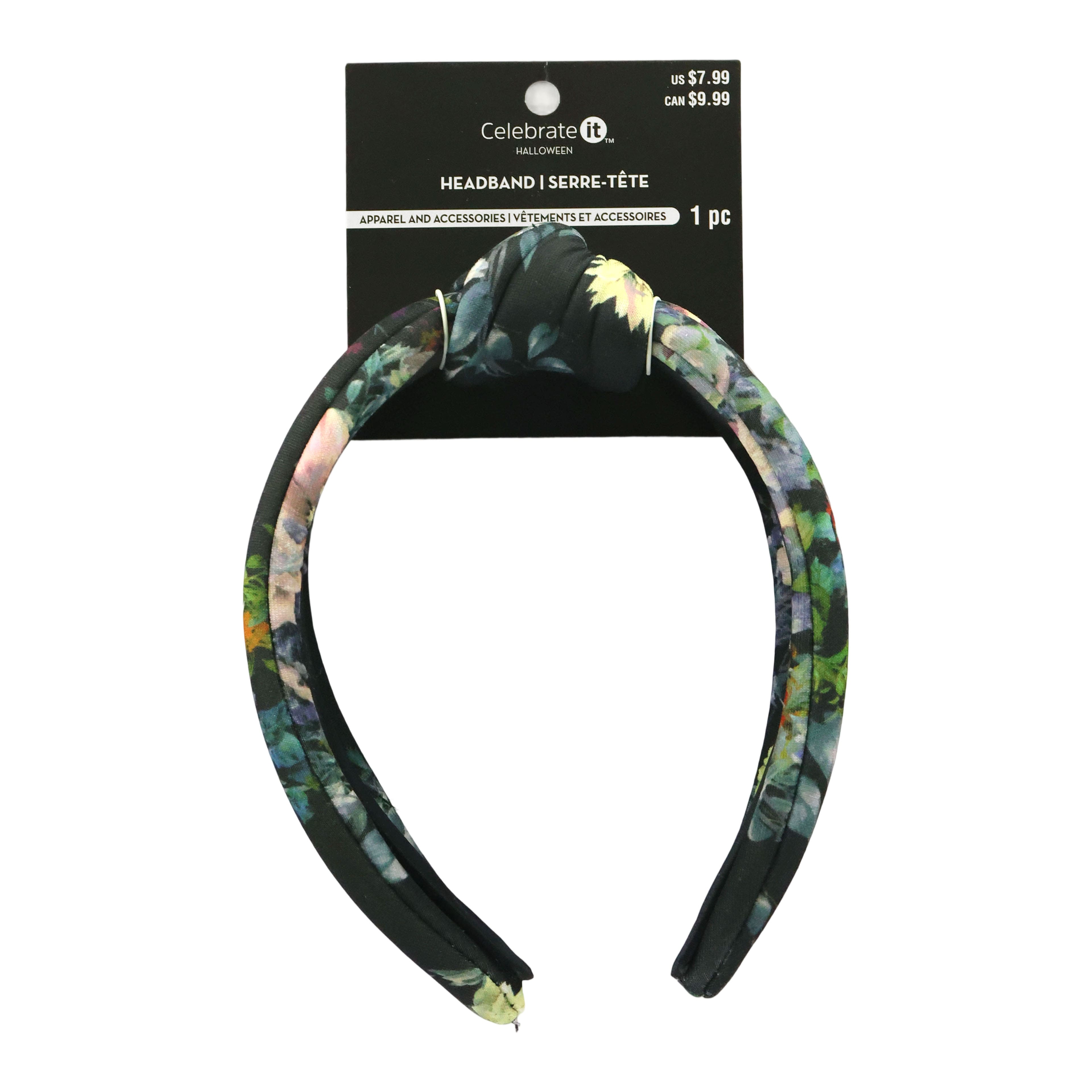 Black Floral Headband by Celebrate It&#x2122;
