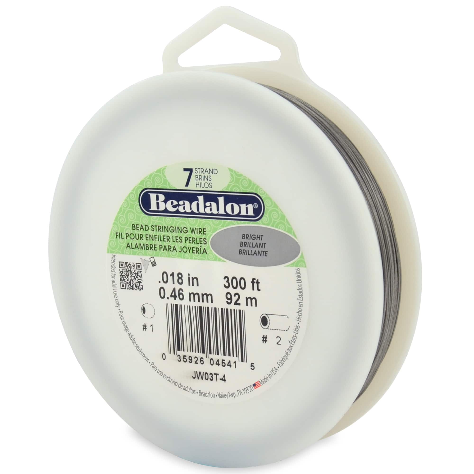 Beadalon® 7 Strand Bead Stringing Wire, 46mm