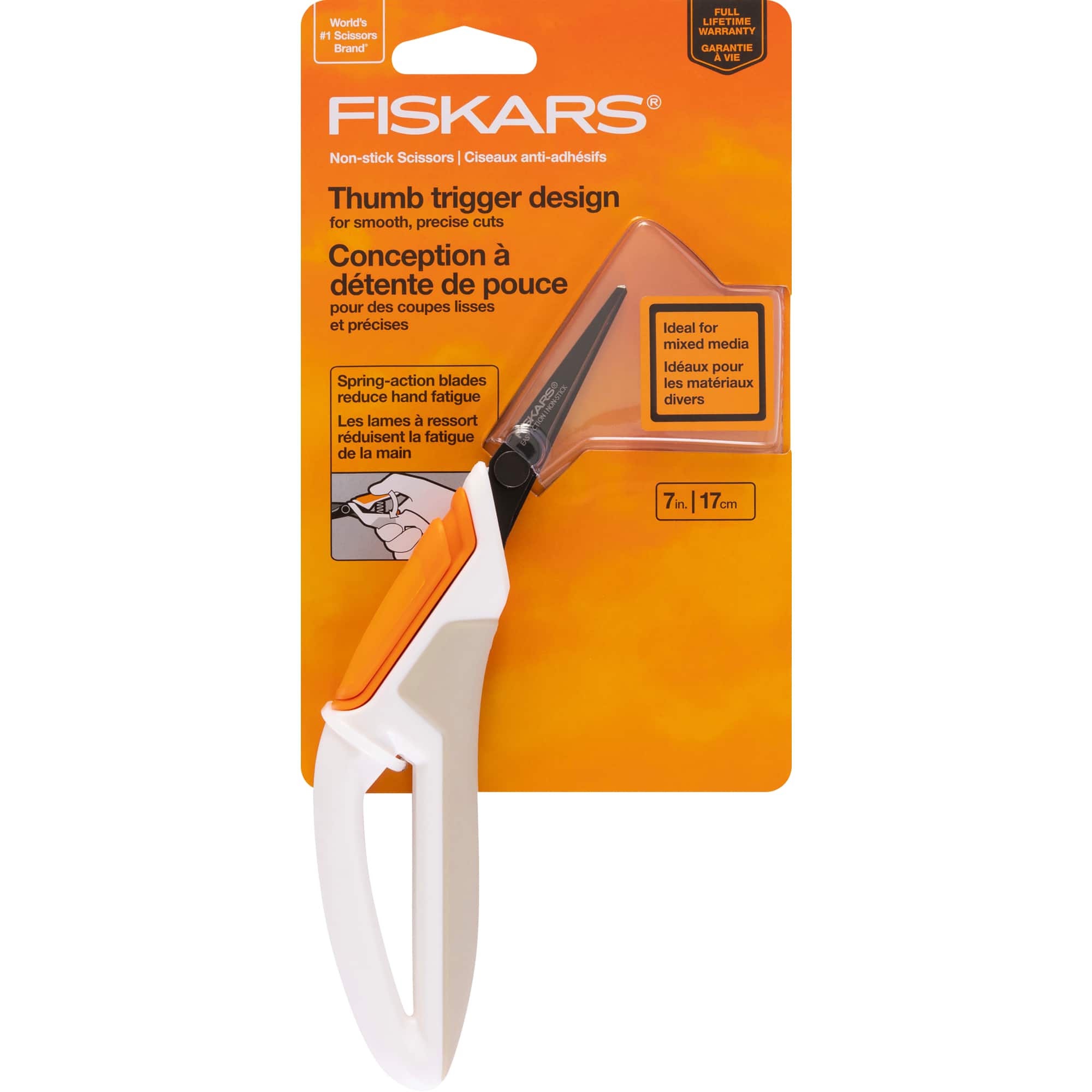 Fiskars Multi Purpose Scissors, 17cm