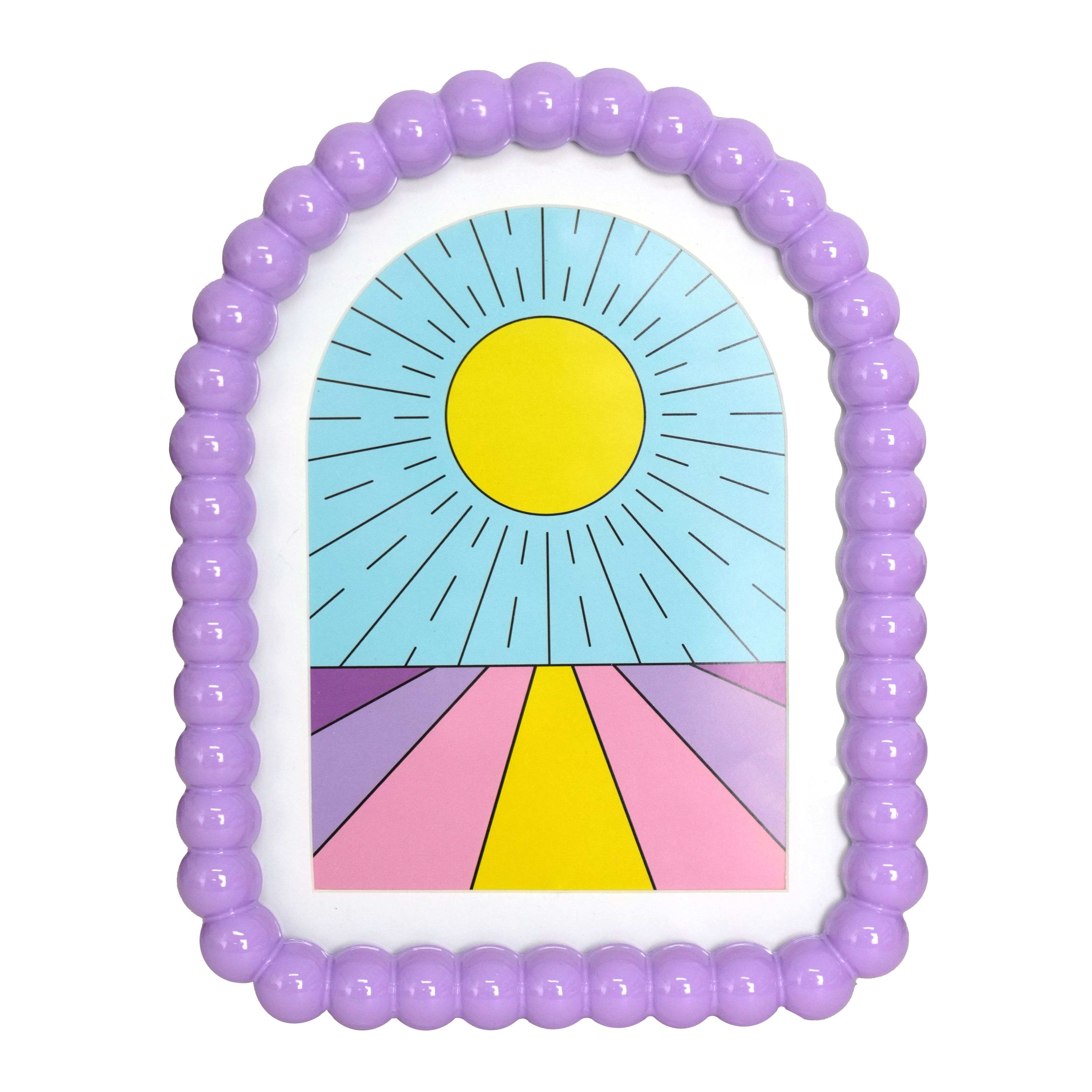 5" x 7" Beaded Arch Retro Frame with Mat by Studio Décor®