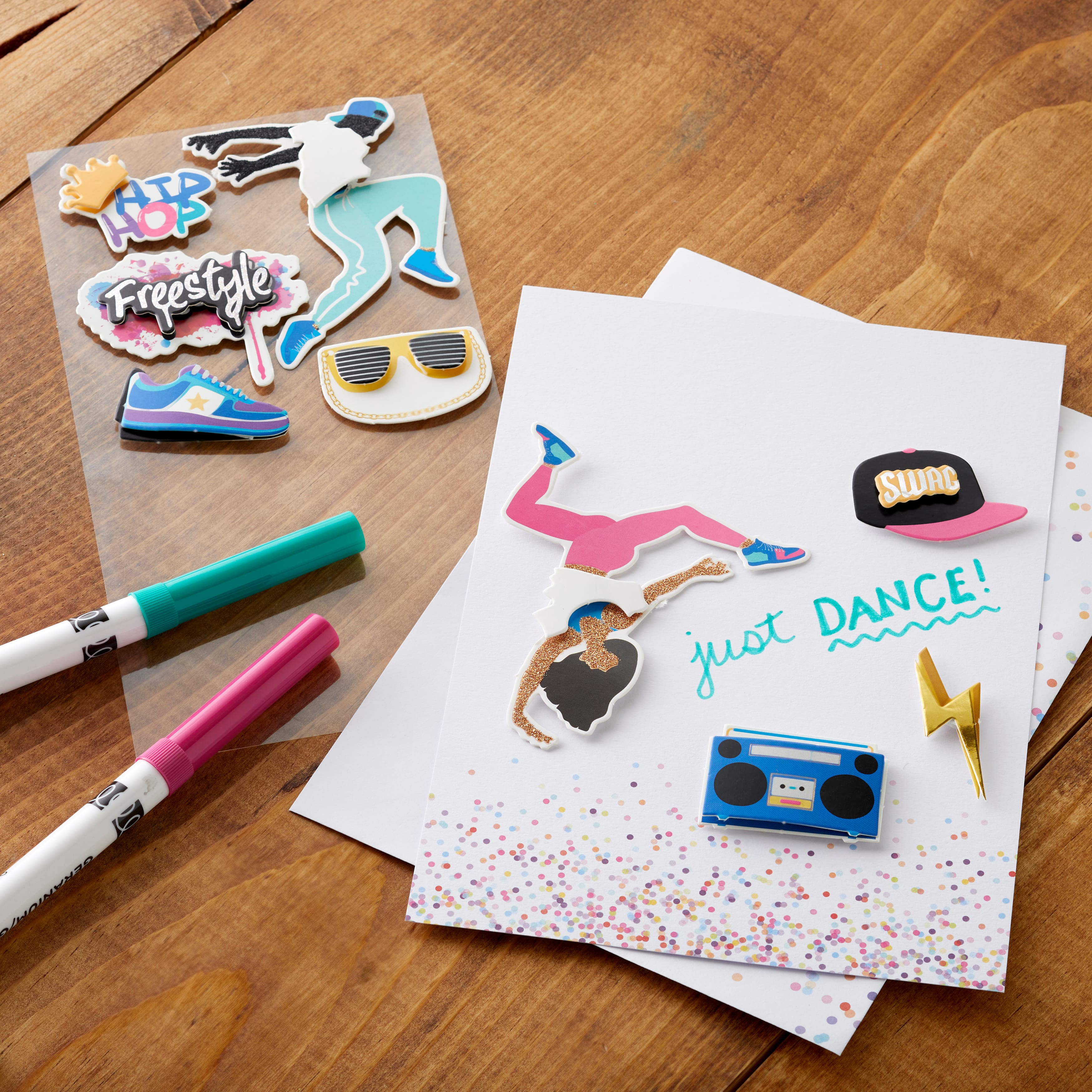 Hip Hop Dance Stickers by Recollections™