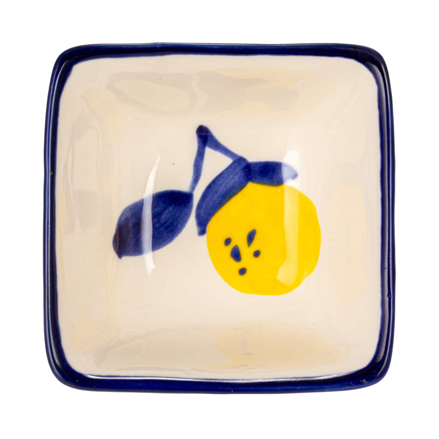 Hello Honey&#xAE; 3&#x22; Small Lemon Stoneware Dish Set