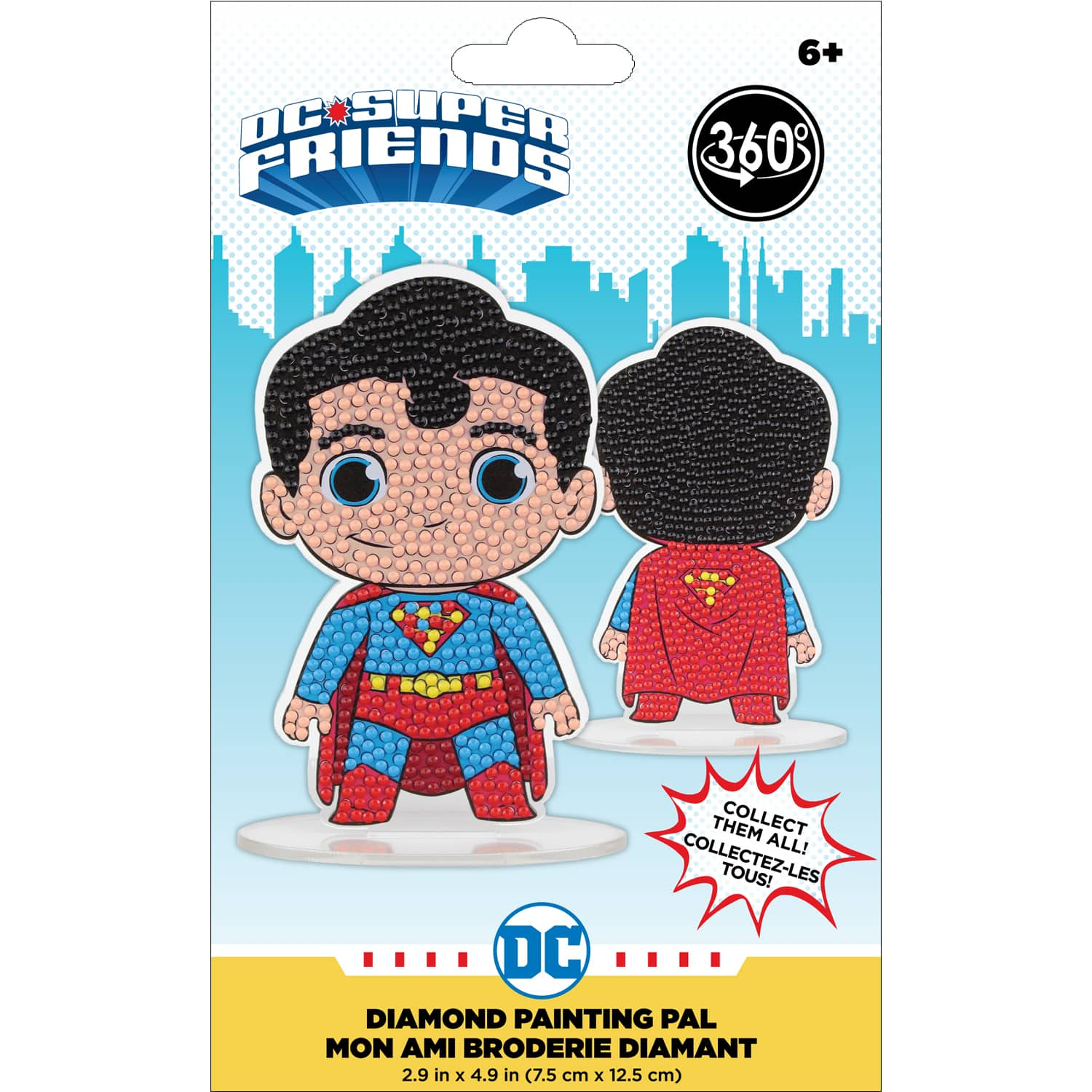 Camelot&#xAE; Dots DC Superman&#x2122; Diamond Painting Pal Kit