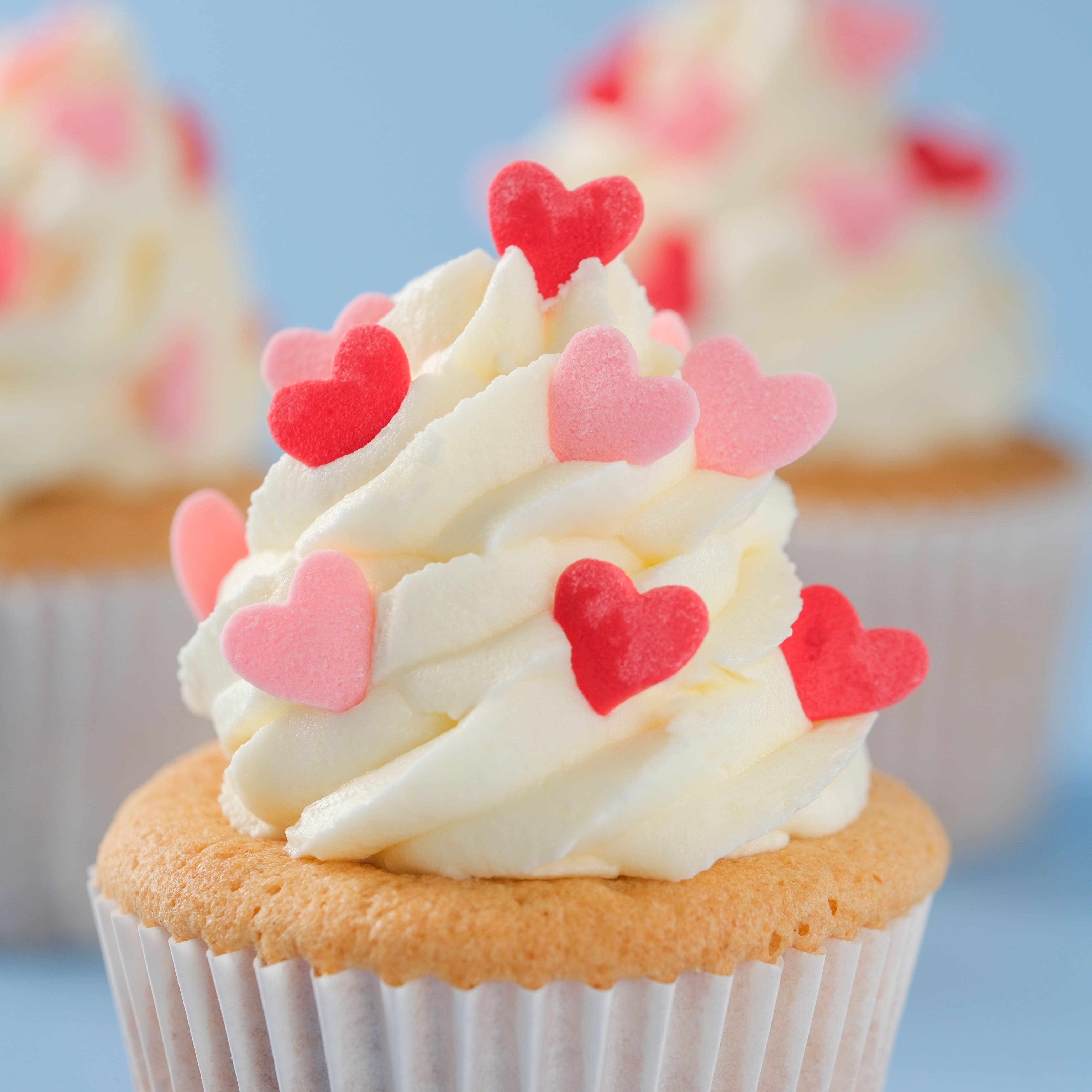PME Cake Sweet Street&#xAE; Red &#x26; Pink Heart Sprinkles