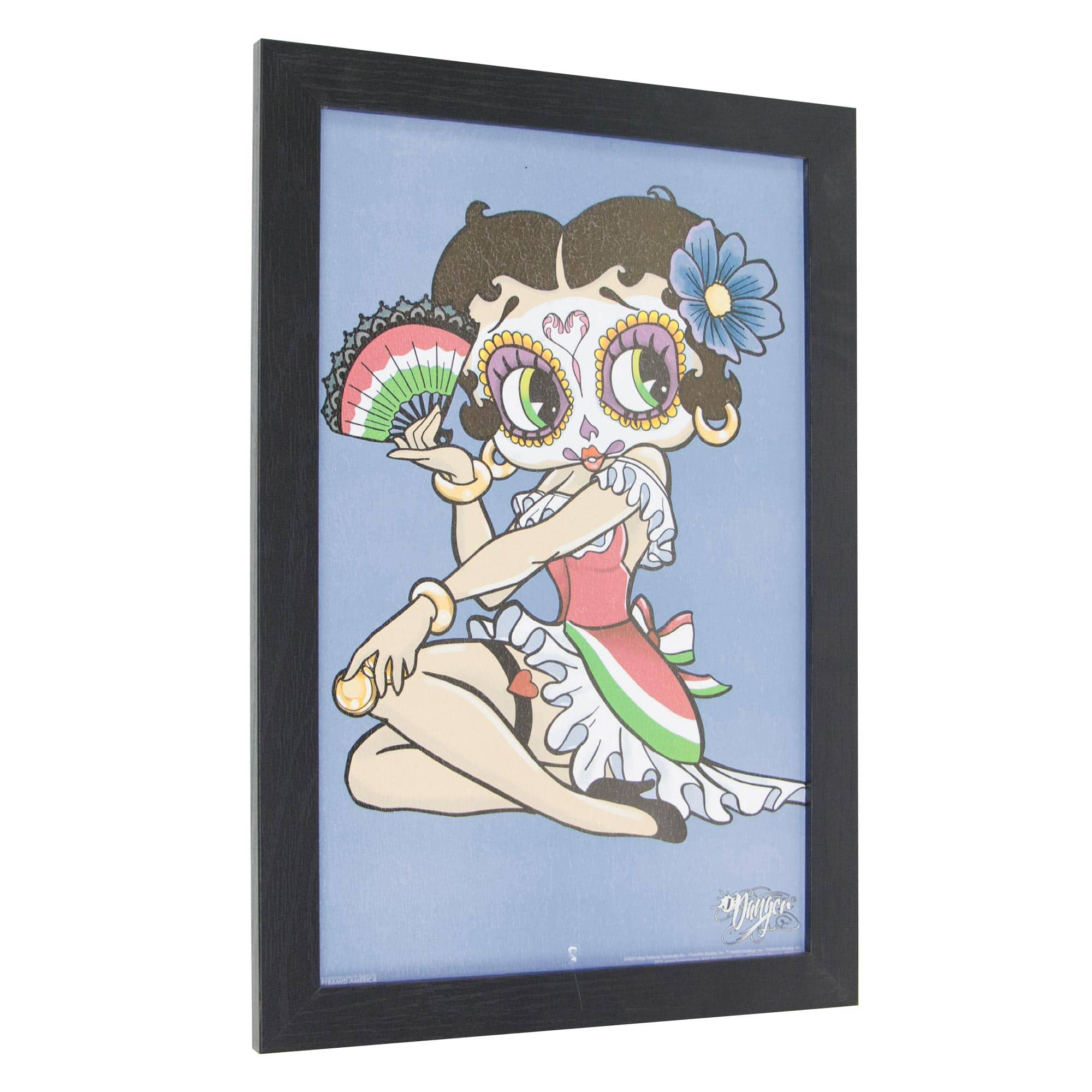 Betty Boop&#x2122; Sugar Skull Framed Wall Art