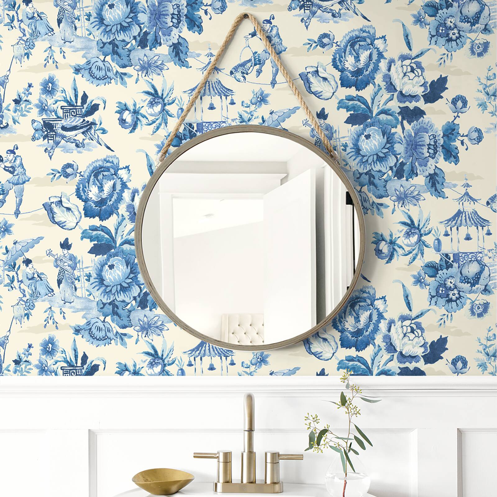 Surface Style Travel Diary Peel &#x26; Stick Wallpaper