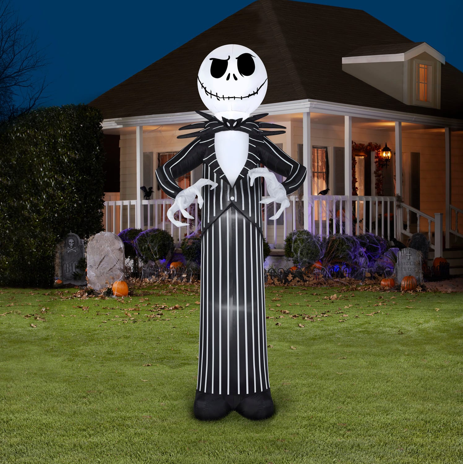 10ft. Airblown® Giant Halloween Inflatable Jack Skellington