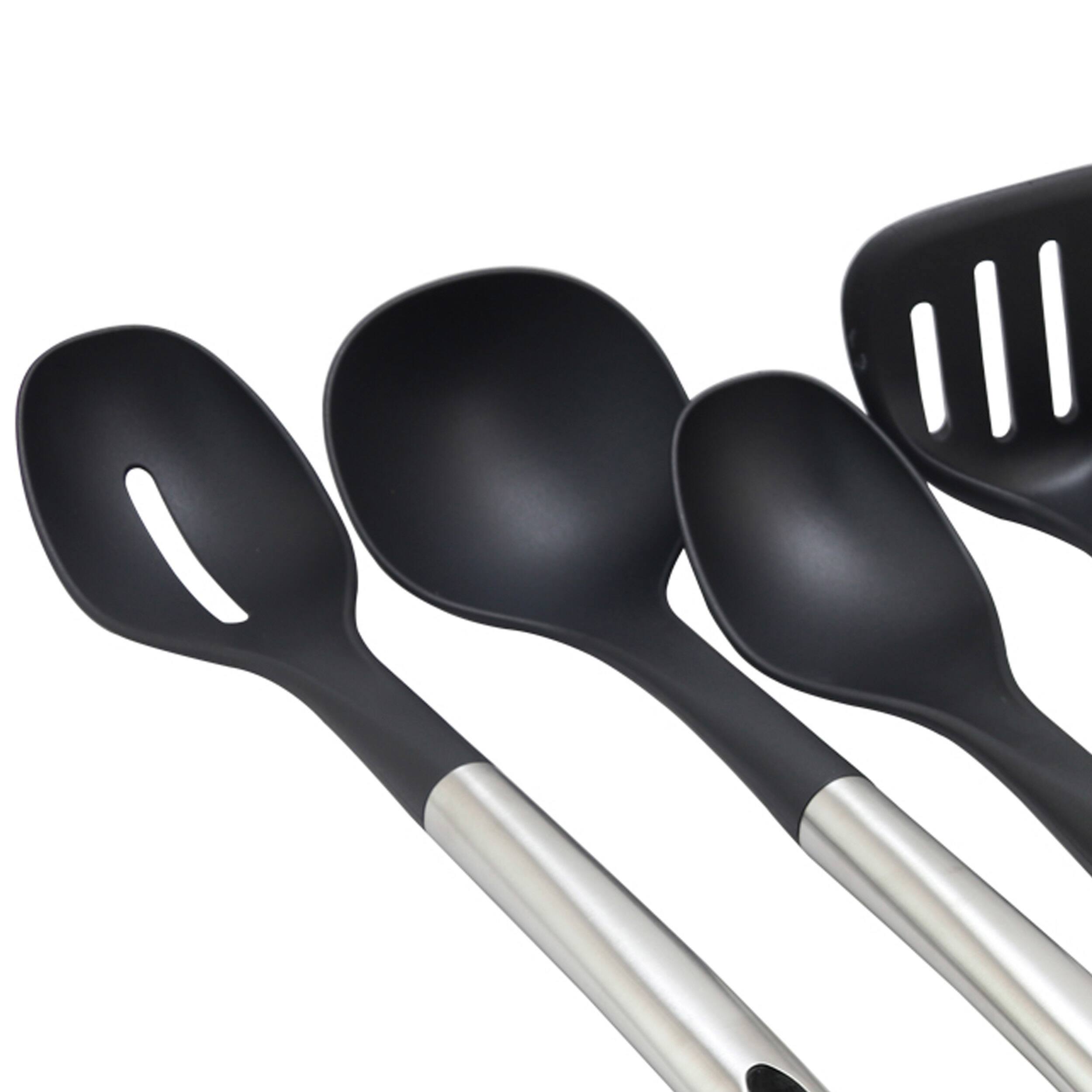 Better Chef Silver Nylon Kitchen Utensil Set, 6ct.