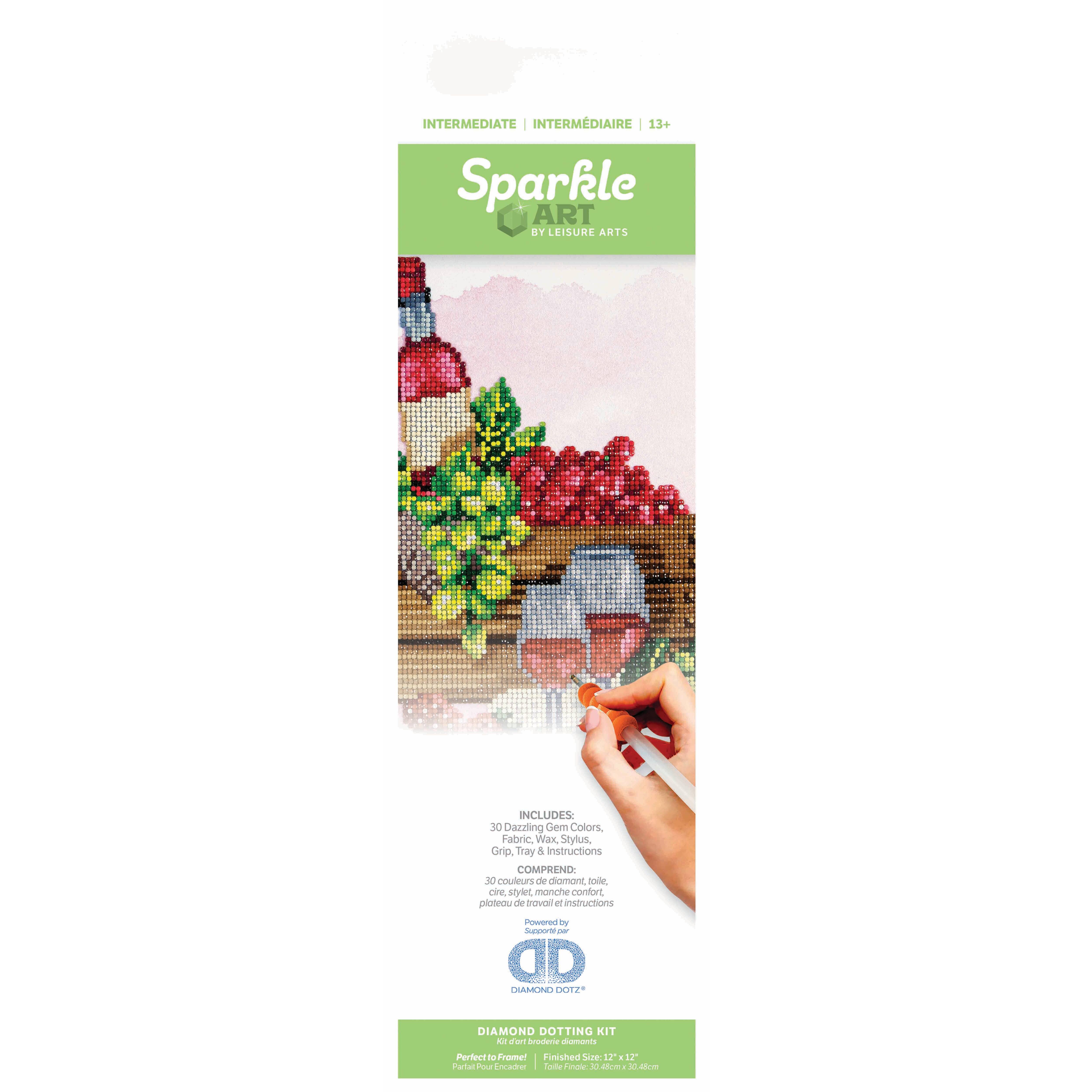 Sparkle Art Intermediate Wine Crate Diamond Painting Kit