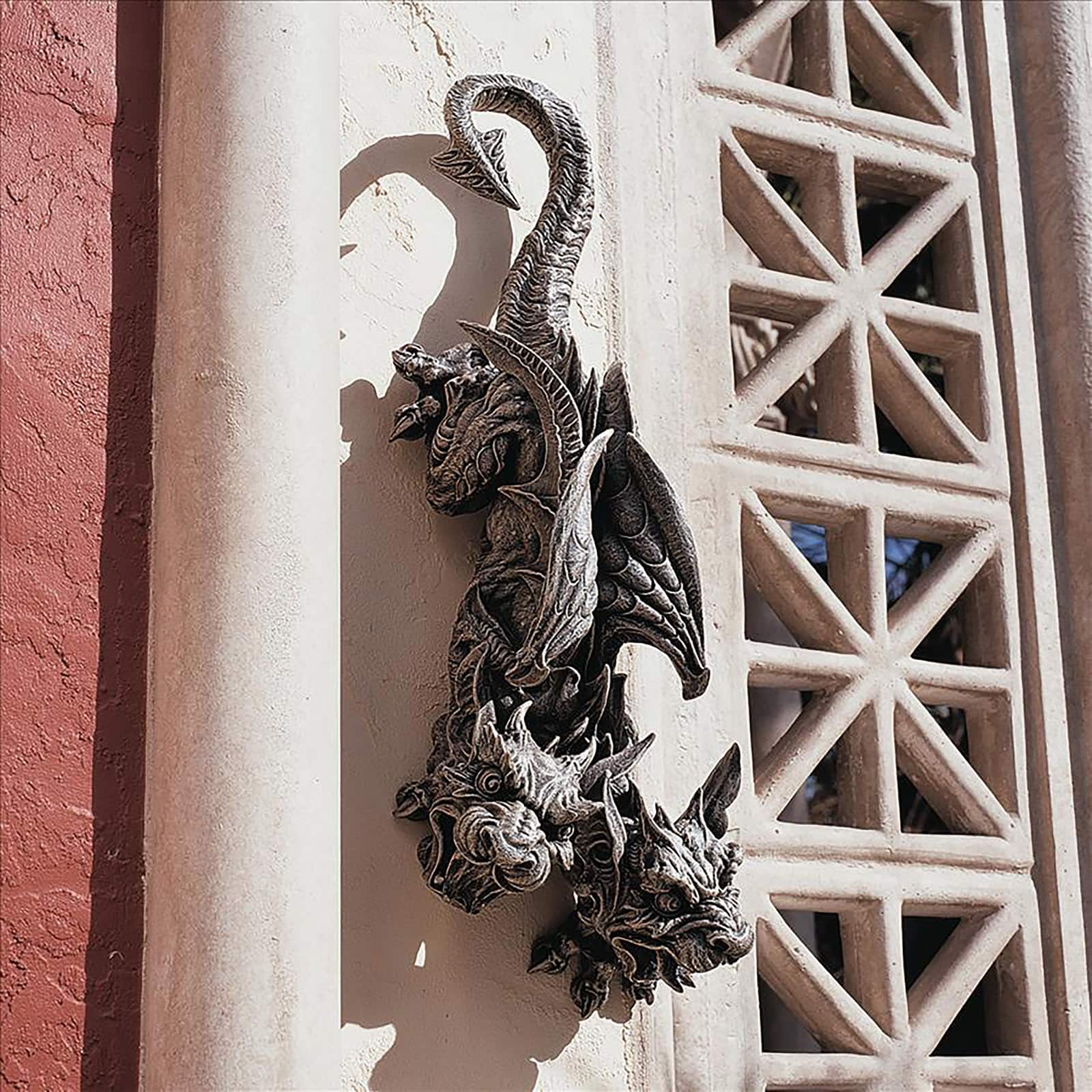 Design Toscano Double Trouble Hanging Gargoyle Sculpture