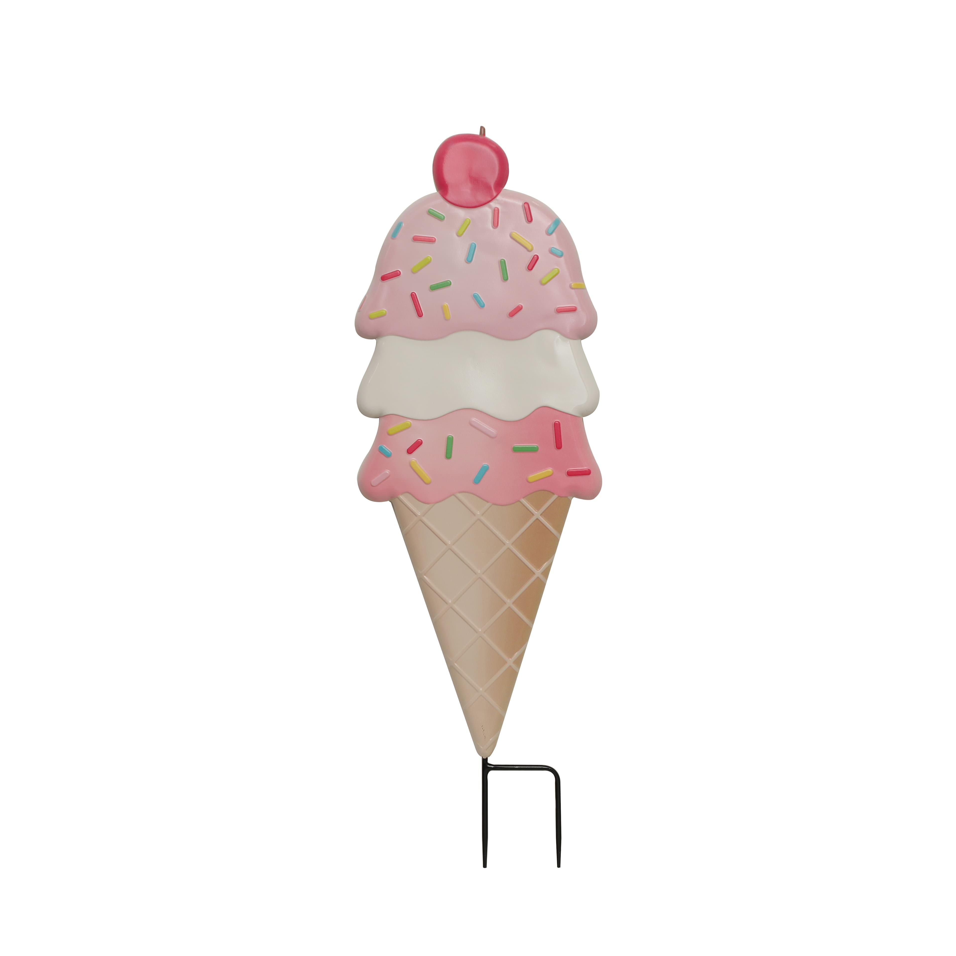 3ft. Ice Cream Metal Yard Stake by Ashland&#xAE;