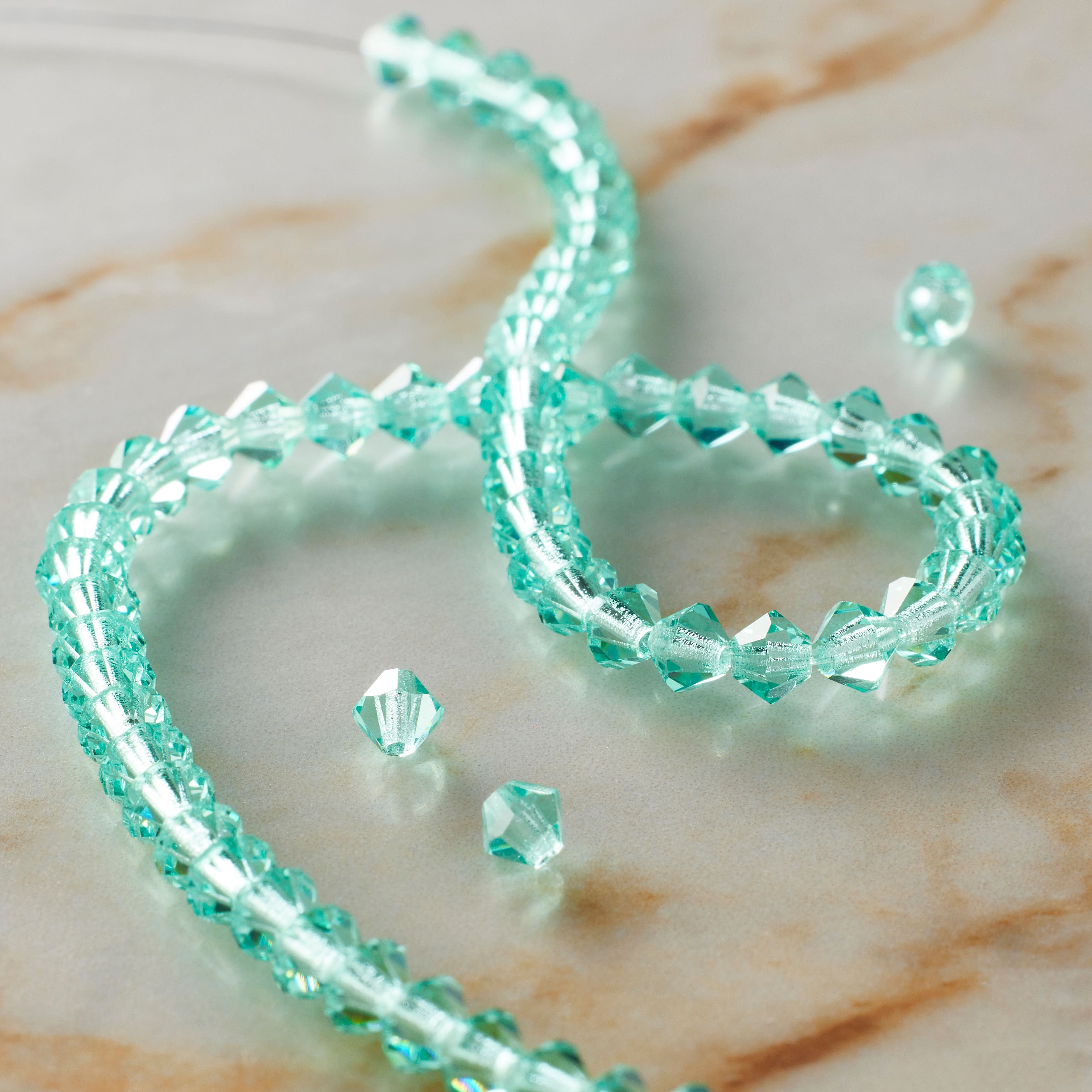 Preciosa Glass Crystal Bicone Beads, 4mm by Bead Landing&#x2122;