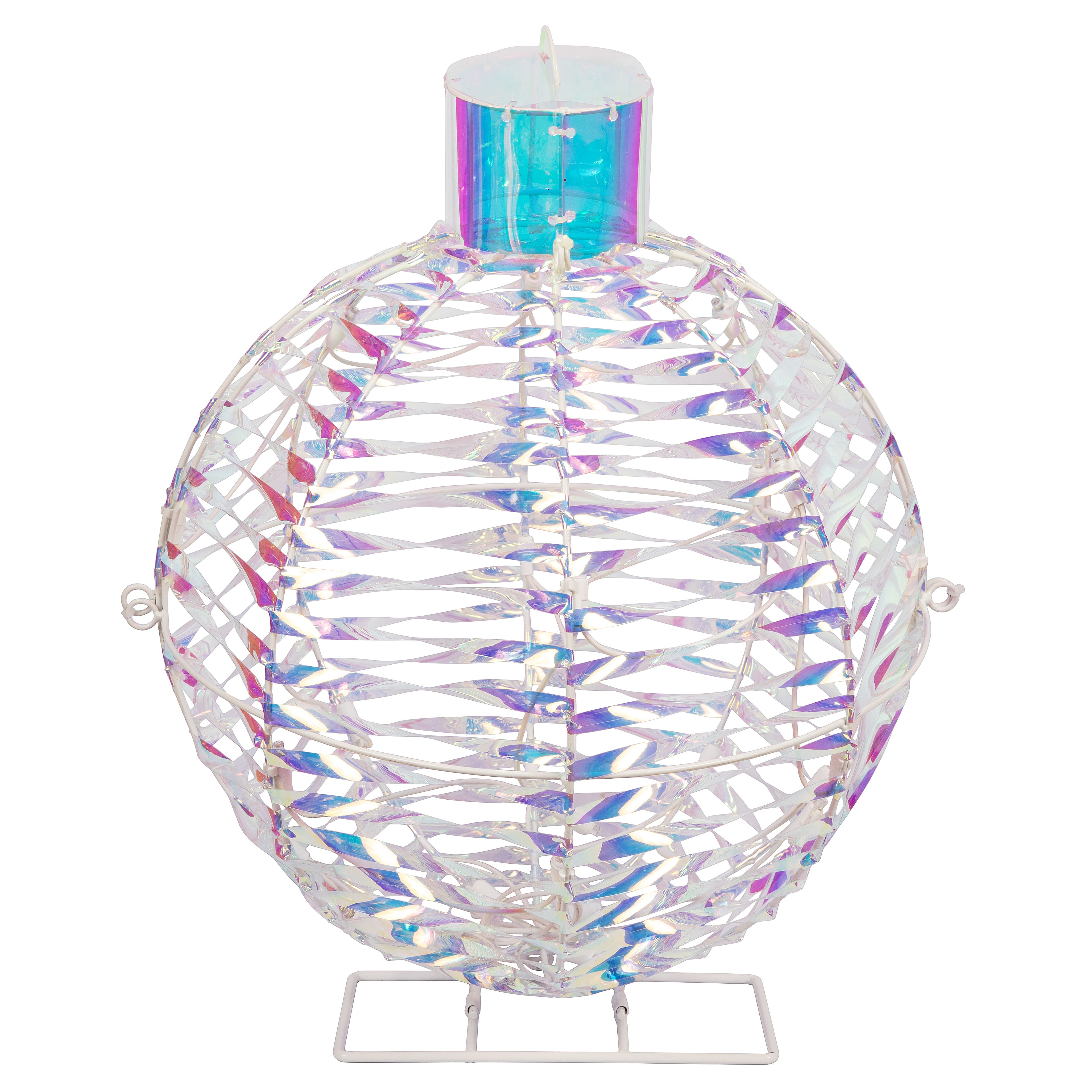 3ct. Lighted Iridescent Ornaments by Ashland&#xAE;