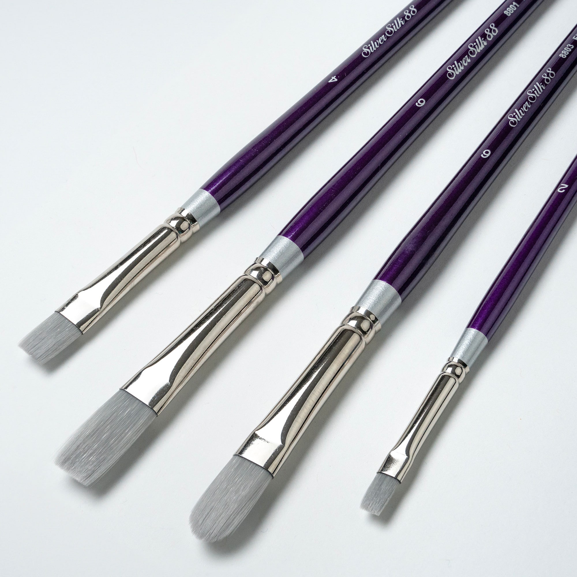 Silver Brush Limited Silver Silk 88® 4 Piece Brush Set