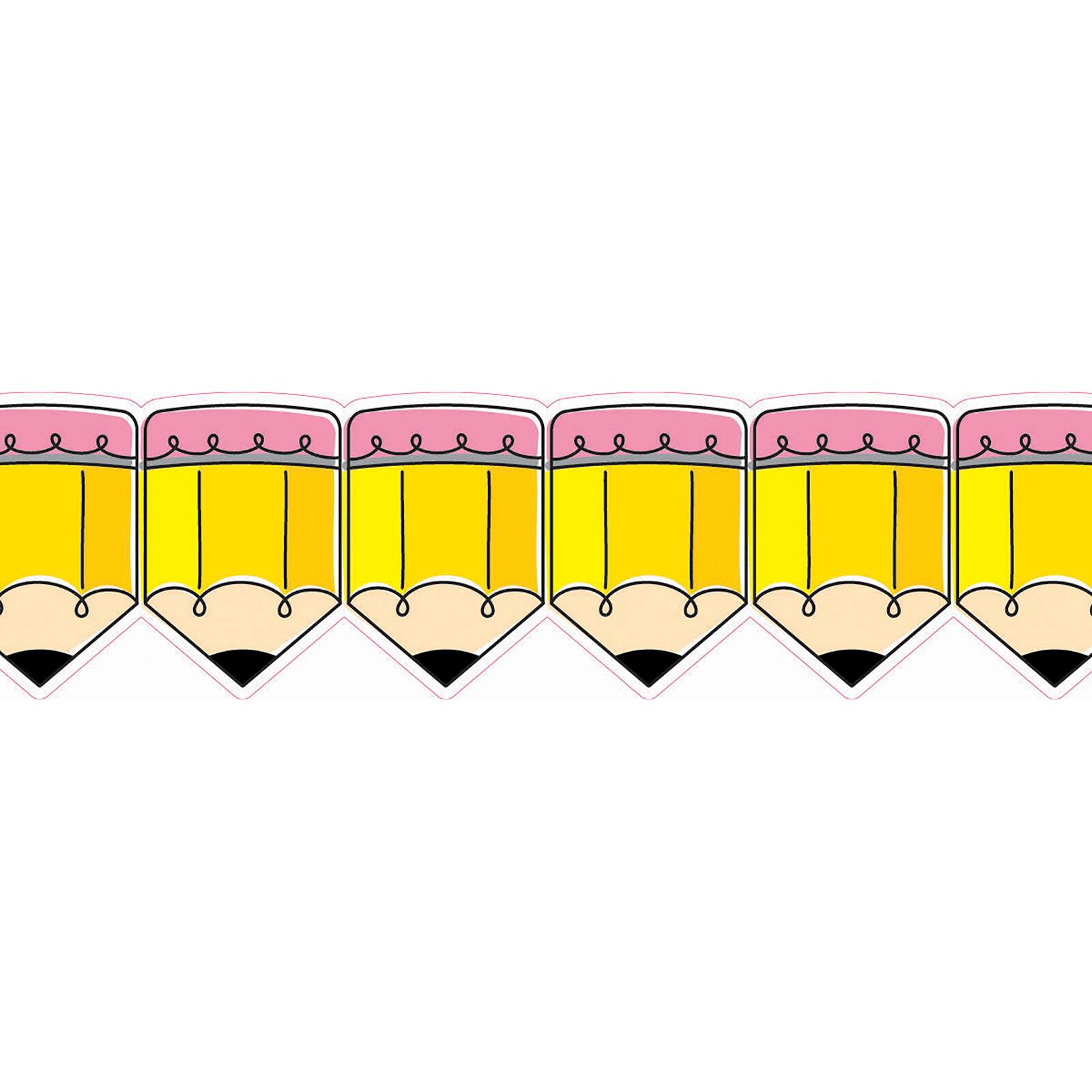 Creative Teaching Press&#xAE; Doodle Pencils EZ Border&#x2122; Set