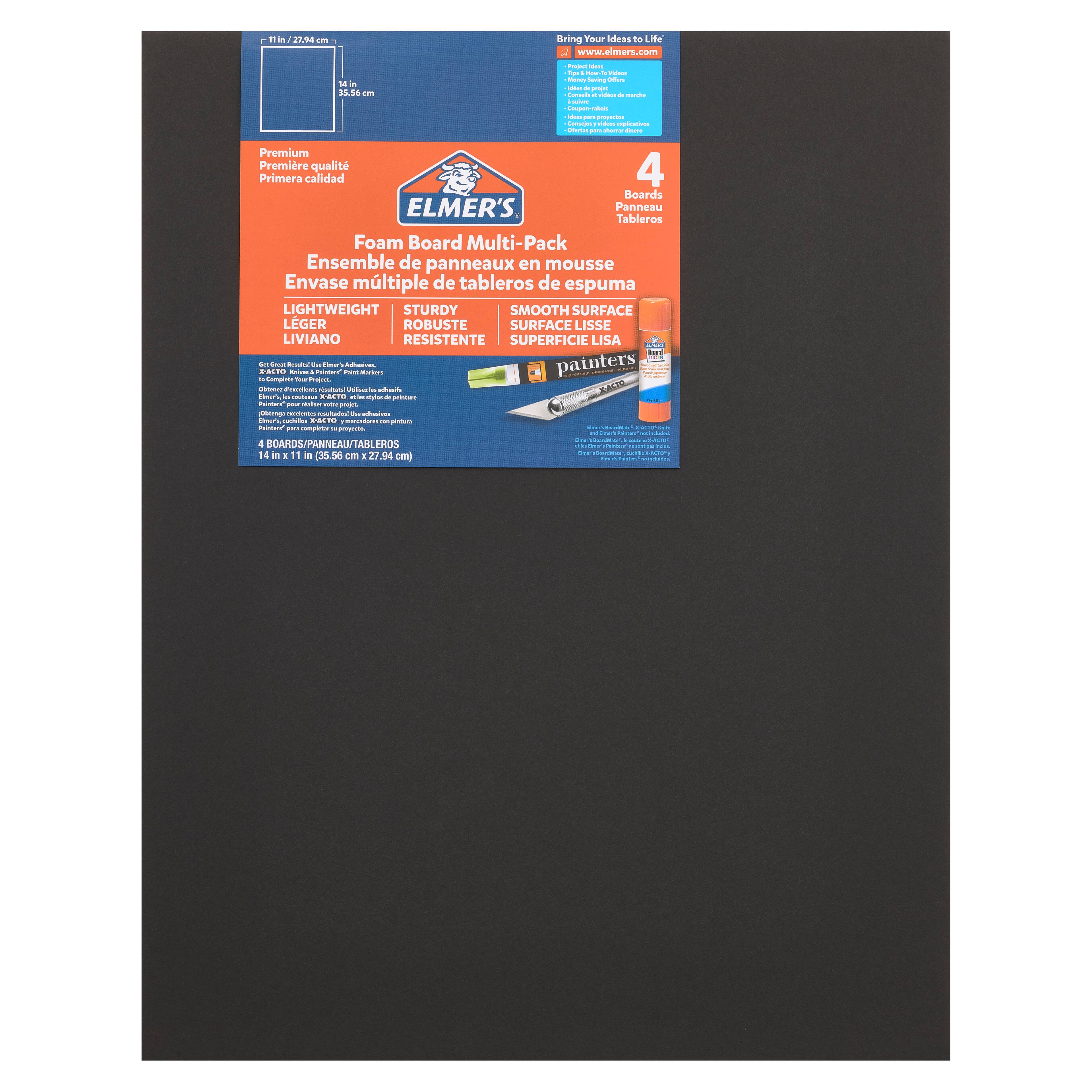 Elmer’s® Black Foam Boards, 11" x 14" Foam Board Michaels