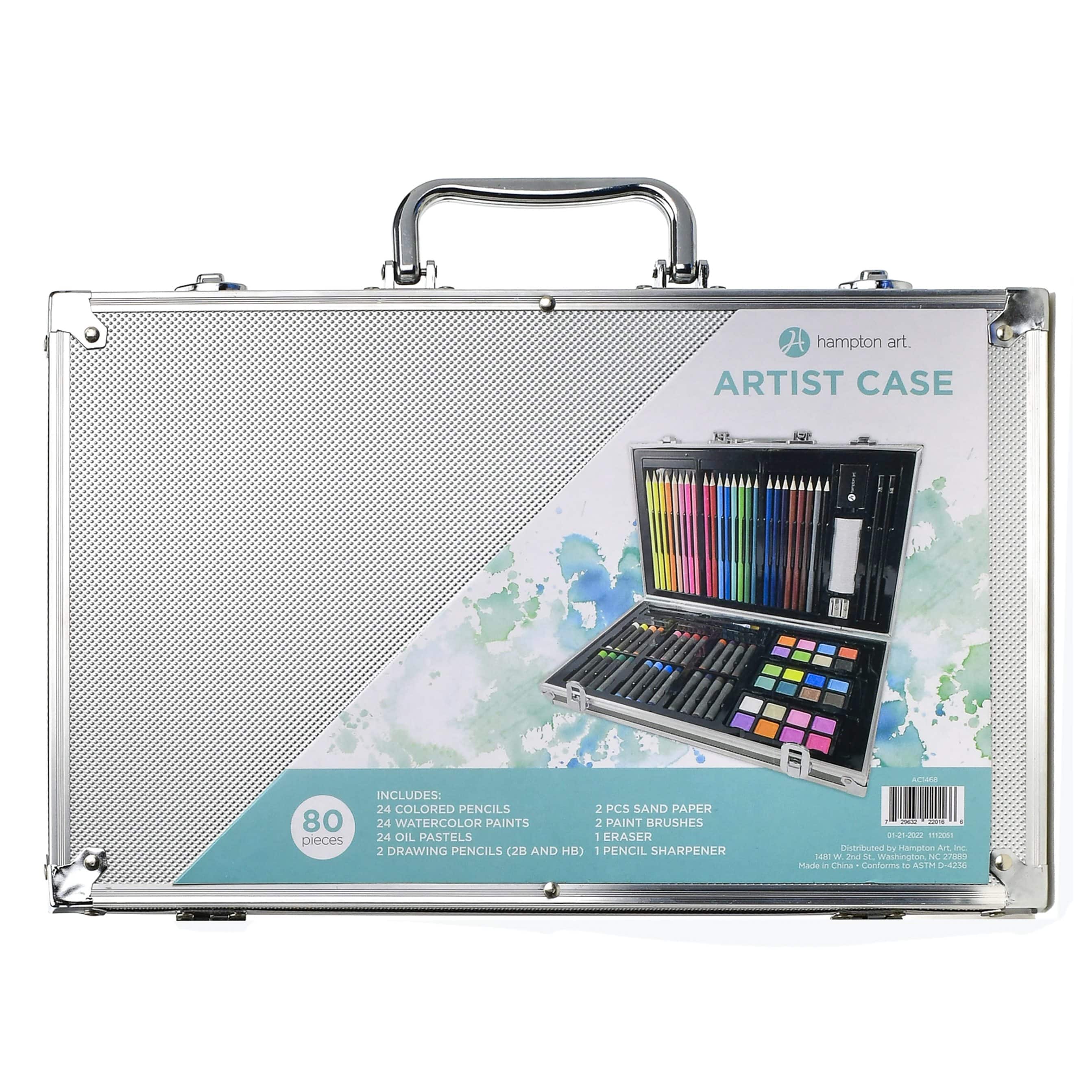  Darnassus 132-Piece Art Set, Deluxe Professional Color Set, Art  Kit for Kids and Adult, With Compact Portable Case : Arts, Crafts & Sewing