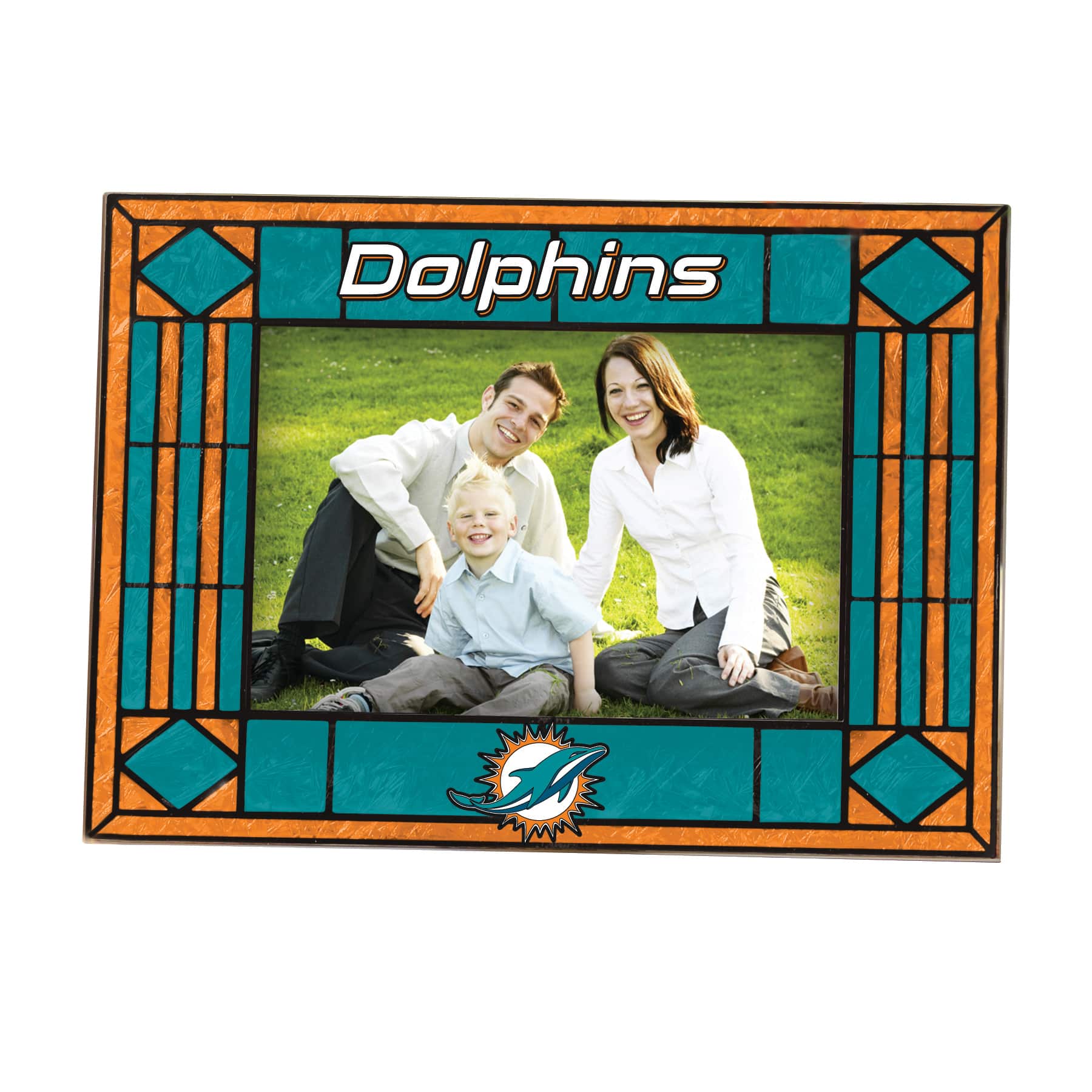 The Memory Company NFL Art Glass Horizontal Frame